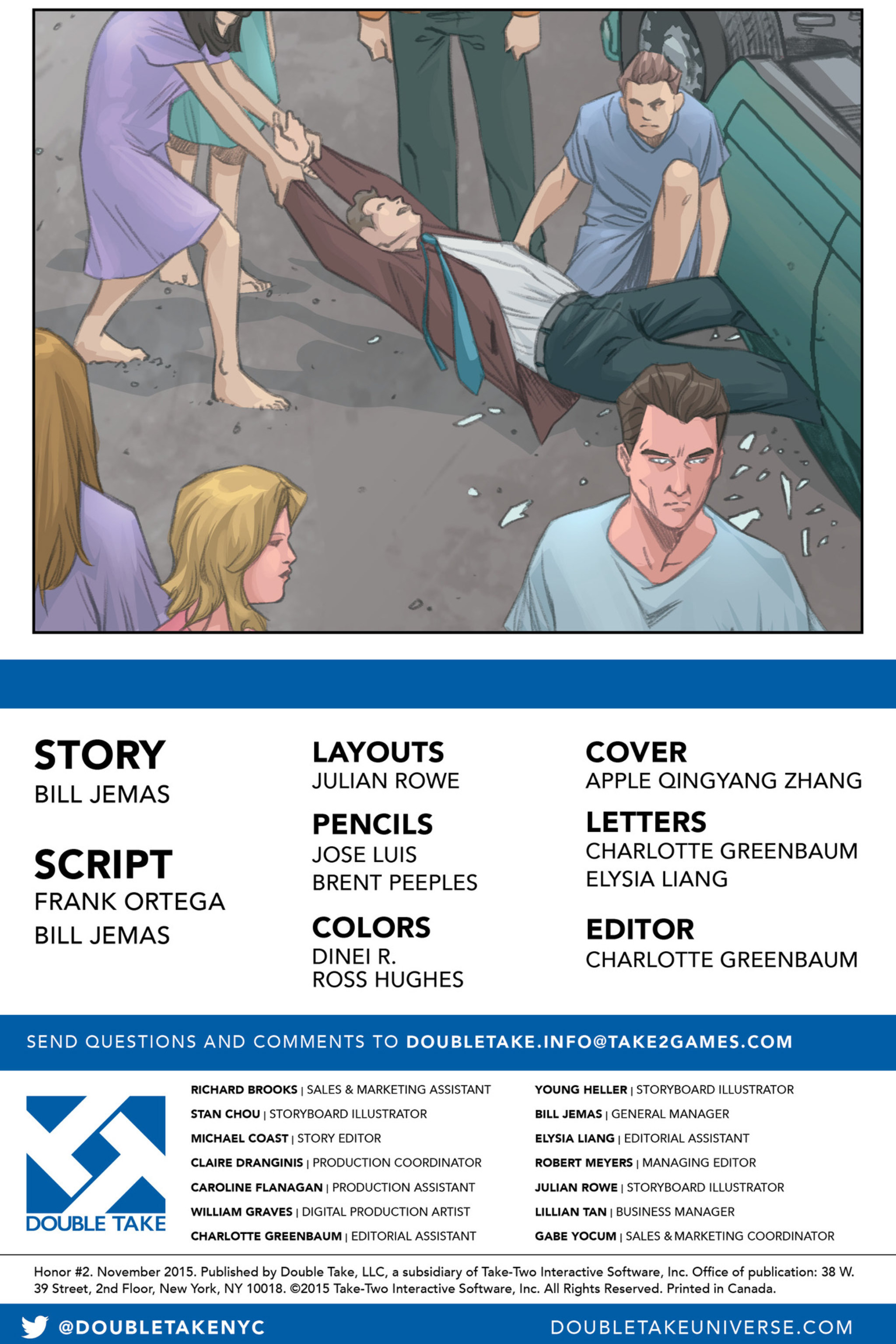 Read online Honor comic -  Issue #2 - 18