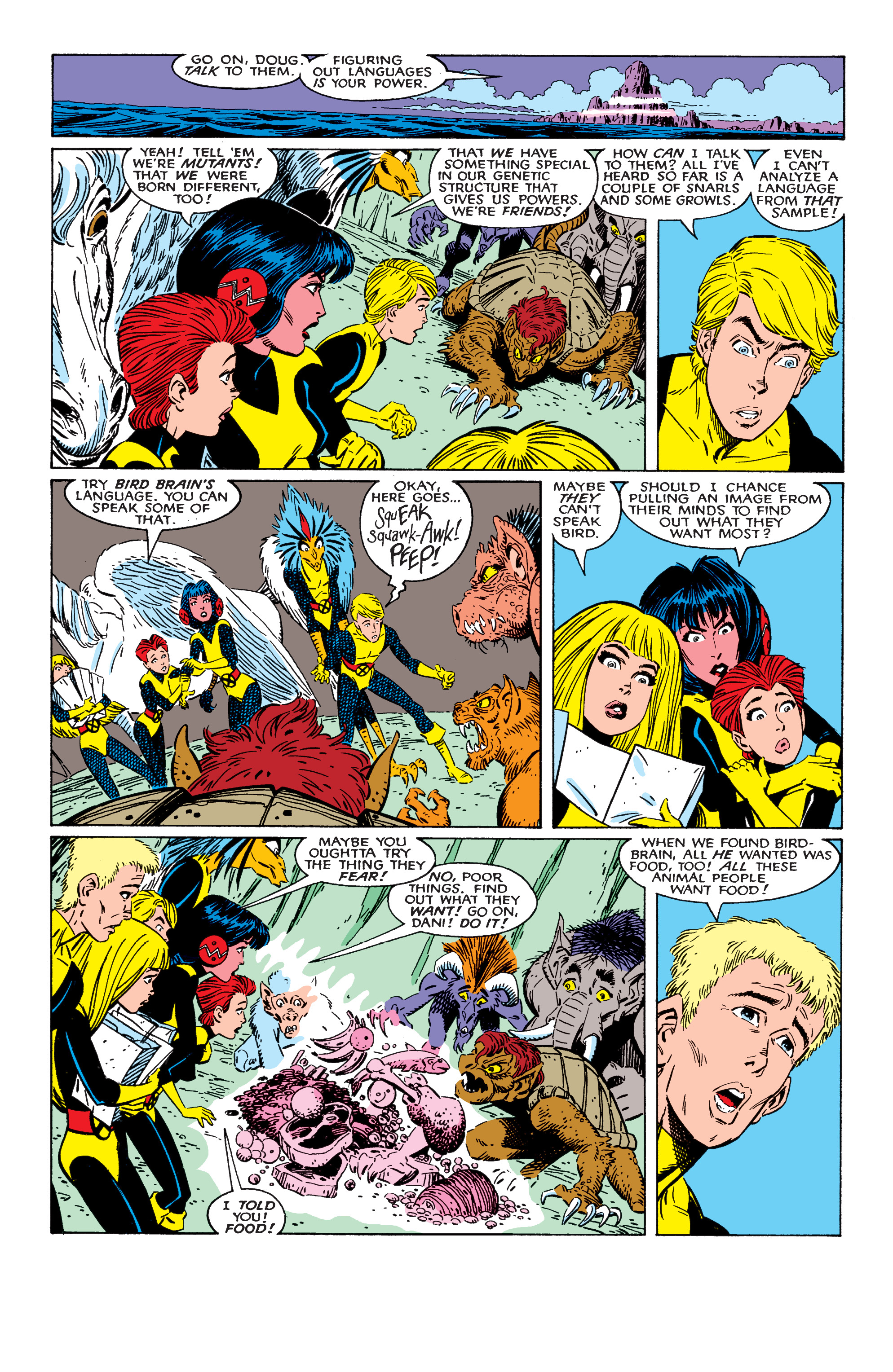 Read online X-Men Milestones: Fall of the Mutants comic -  Issue # TPB (Part 1) - 98