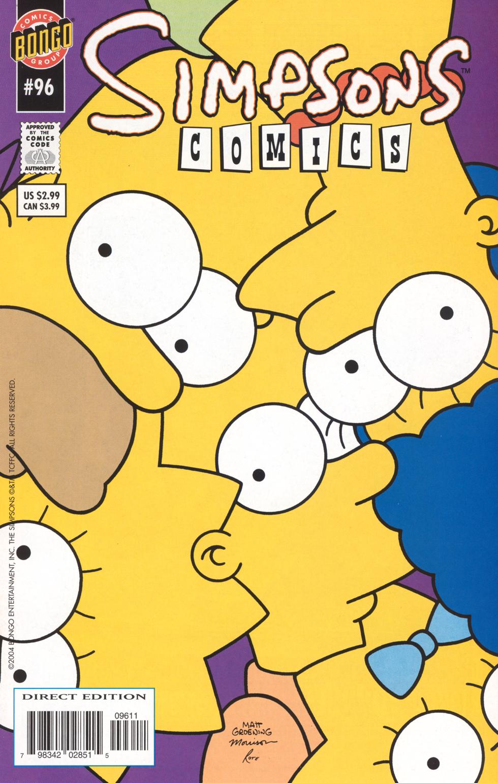 Read online Simpsons Comics comic -  Issue #96 - 1