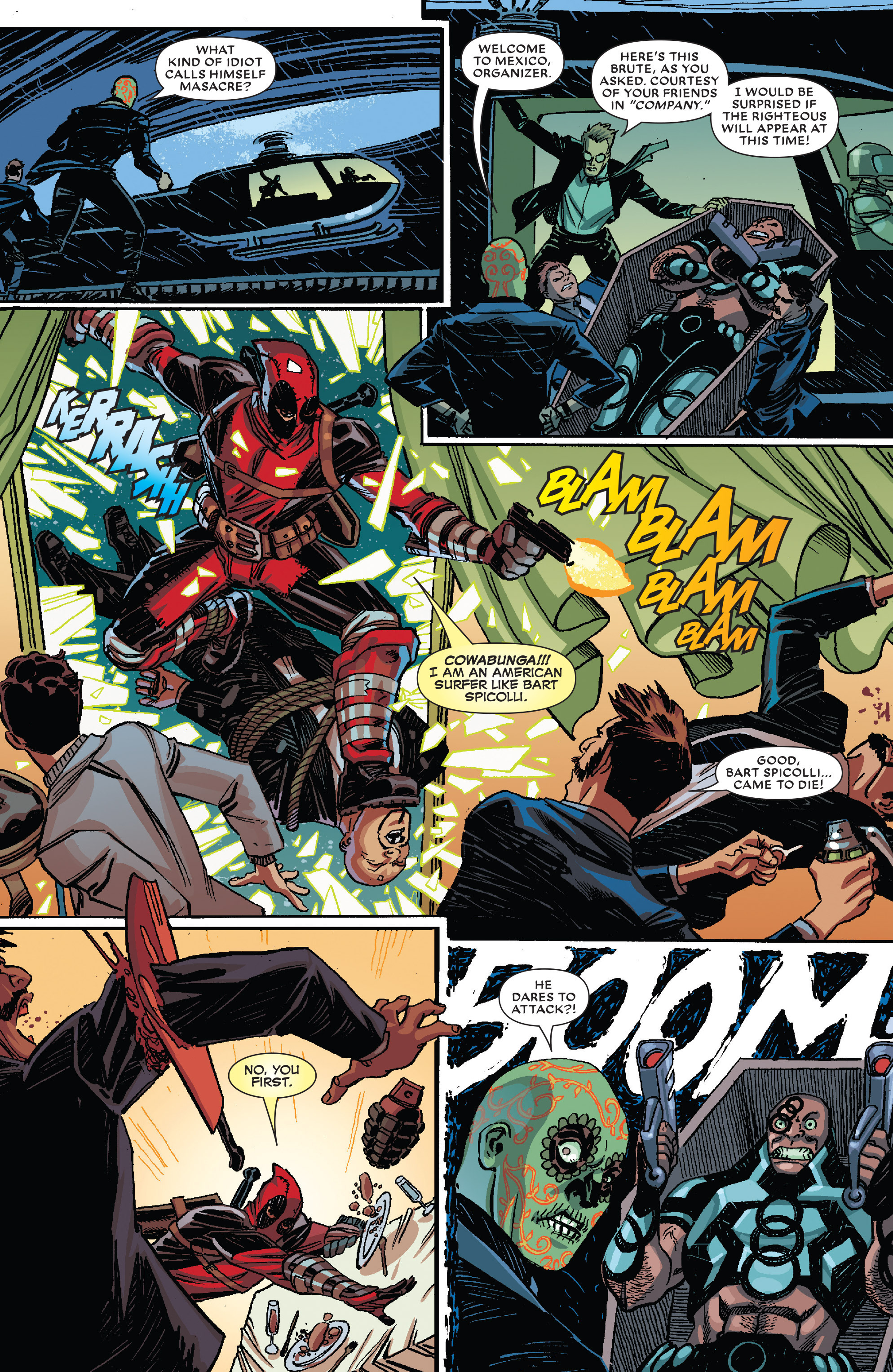 Read online Deadpool: Masacre comic -  Issue #1 - 11