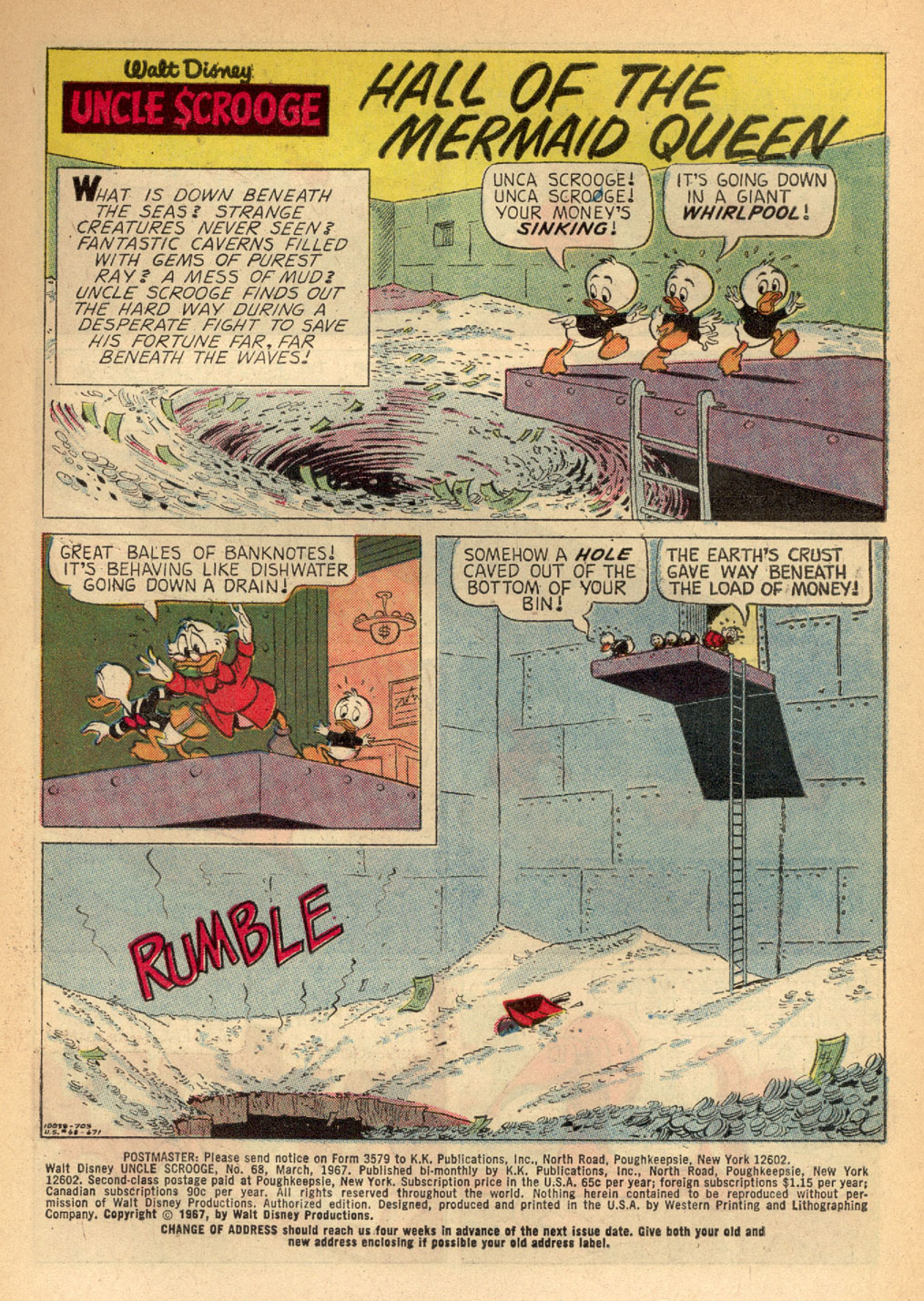 Read online Uncle Scrooge (1953) comic -  Issue #68 - 3