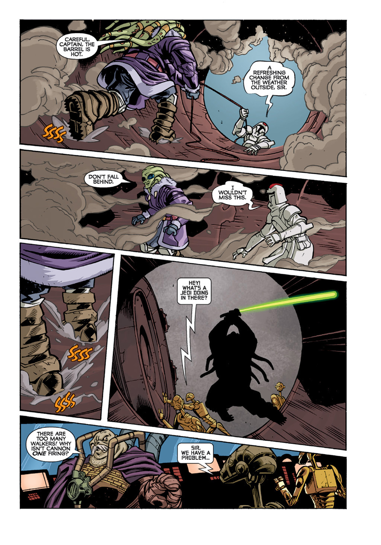 Read online Star Wars: The Clone Wars comic -  Issue #9 - 16