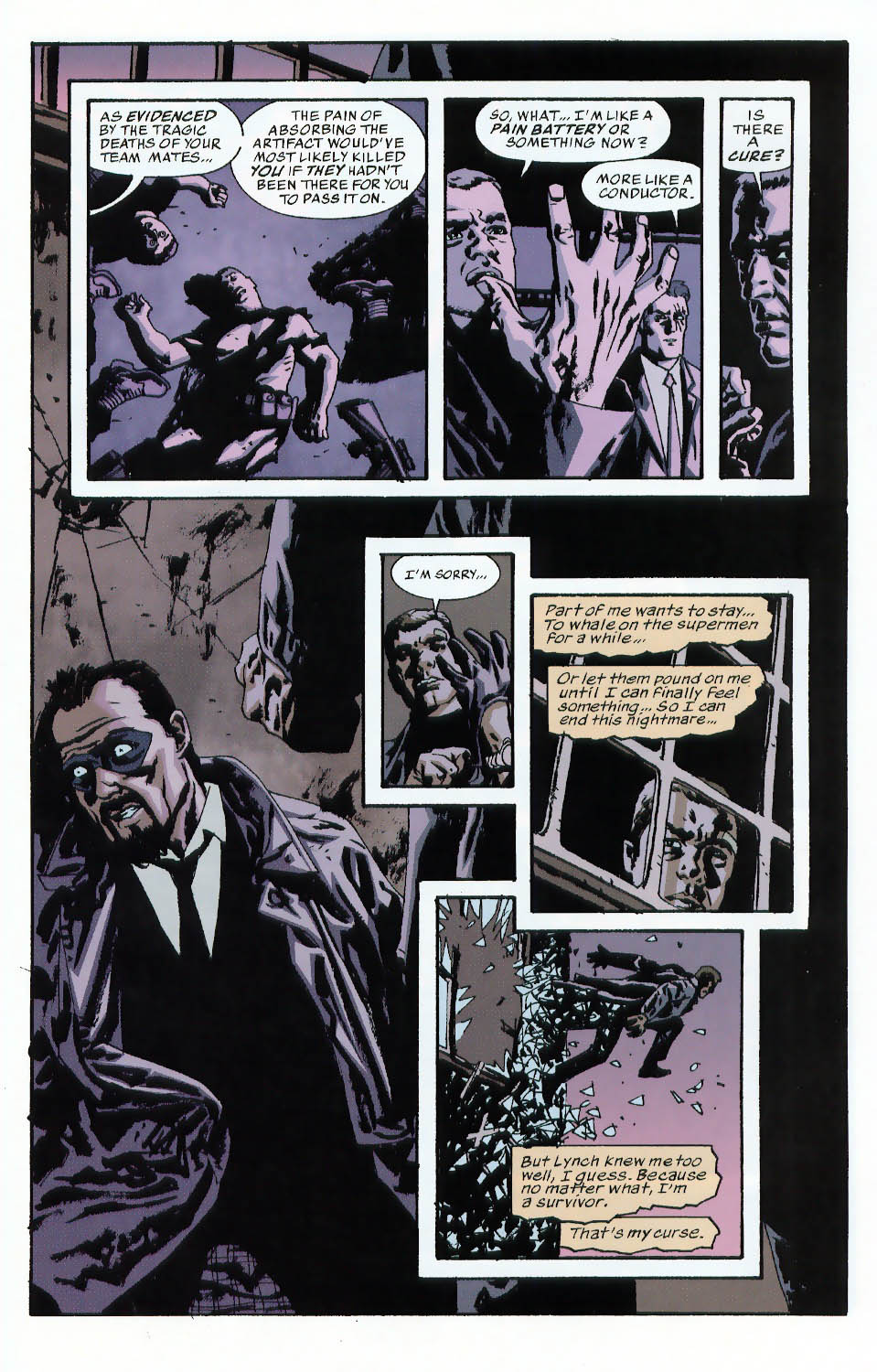 Read online Sleeper comic -  Issue #1 - 21