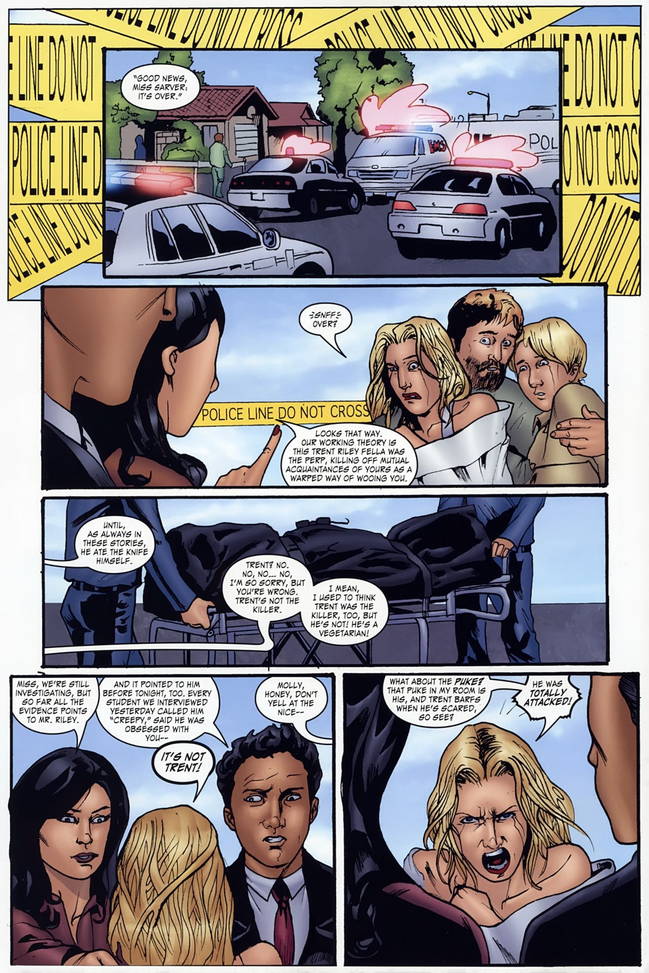 Read online Scream Queen comic -  Issue #4 - 10