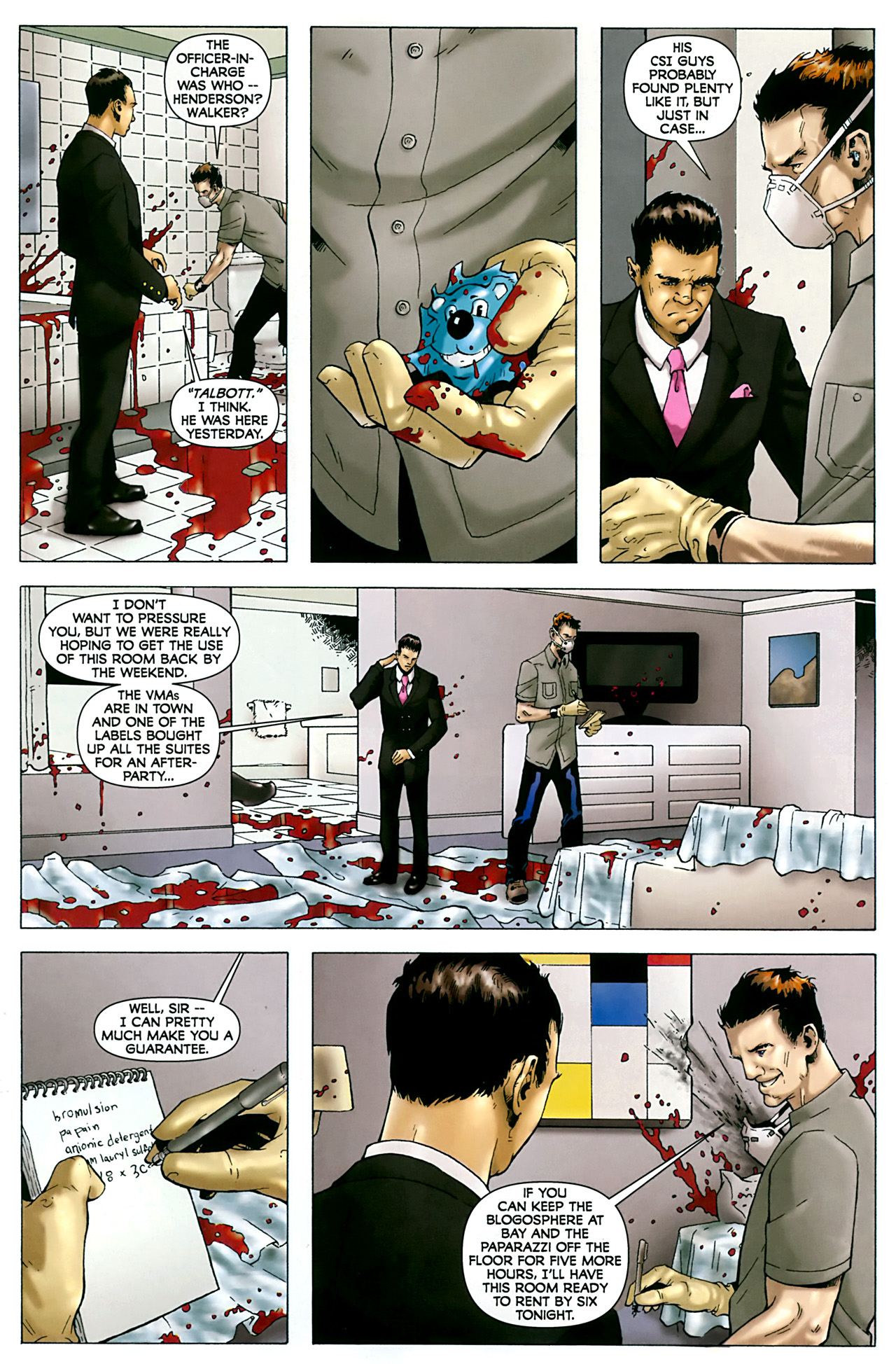 Read online The Cleaners comic -  Issue #1 - 6