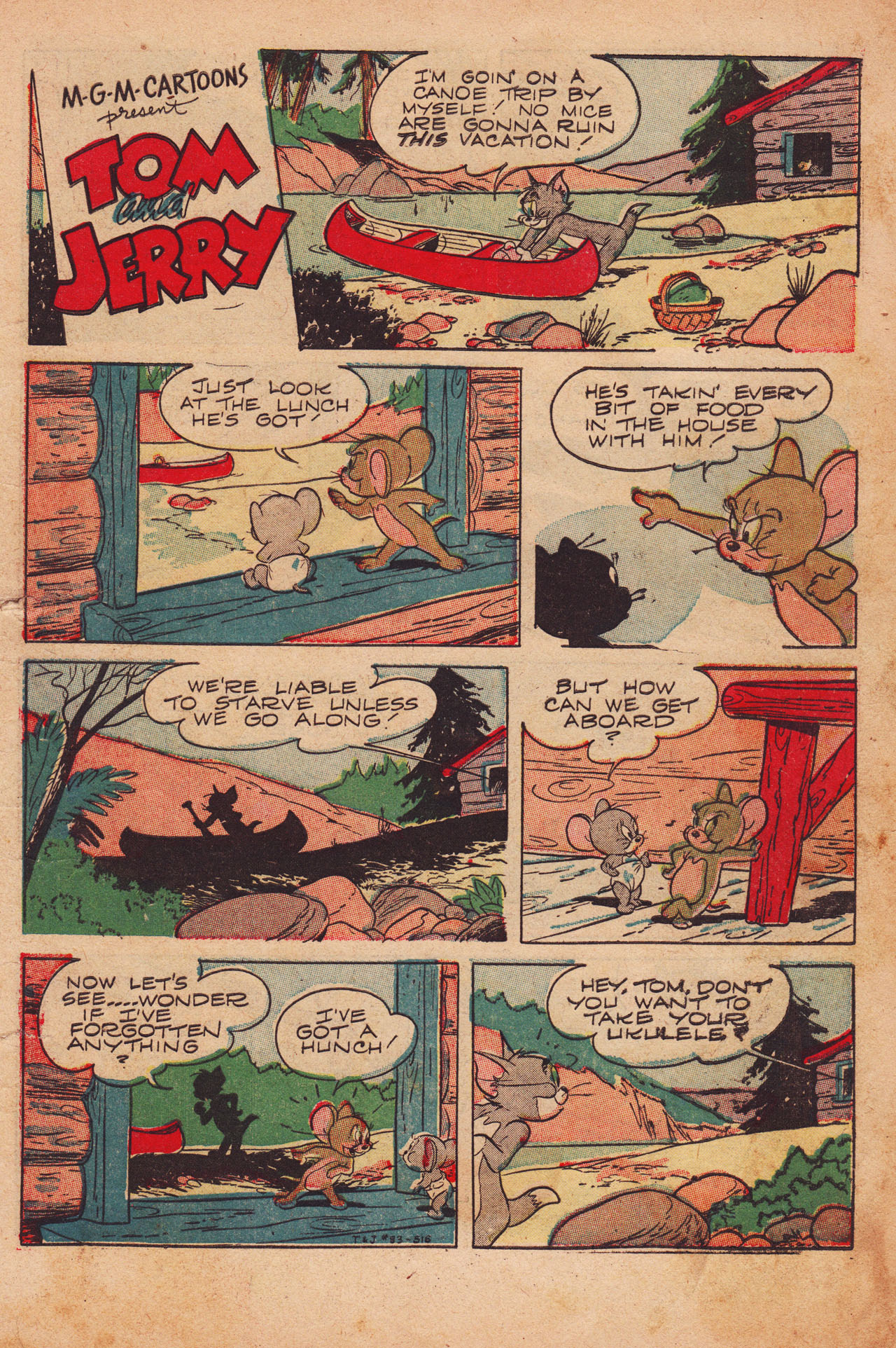 Read online Tom & Jerry Comics comic -  Issue #83 - 4