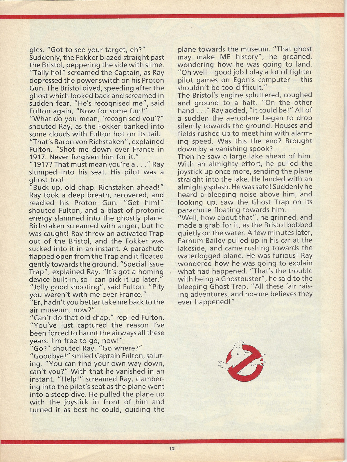 Read online The Real Ghostbusters comic -  Issue #40 - 12