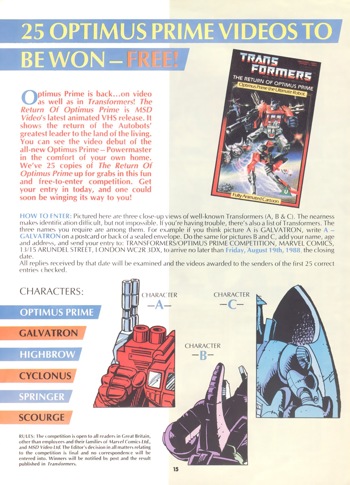 Read online The Transformers (UK) comic -  Issue #178 - 14