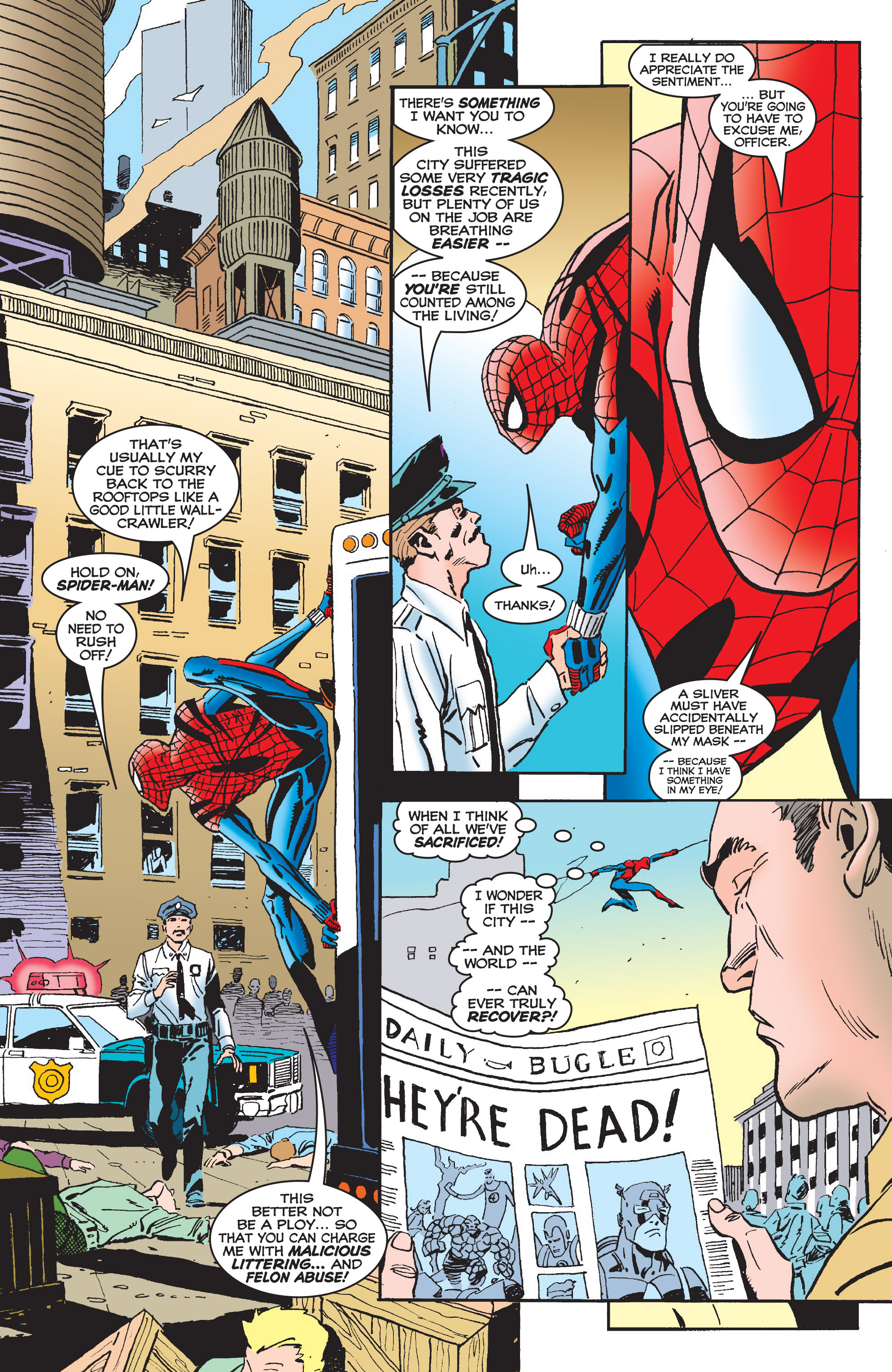 Read online The Amazing Spider-Man: The Complete Ben Reilly Epic comic -  Issue # TPB 5 - 355