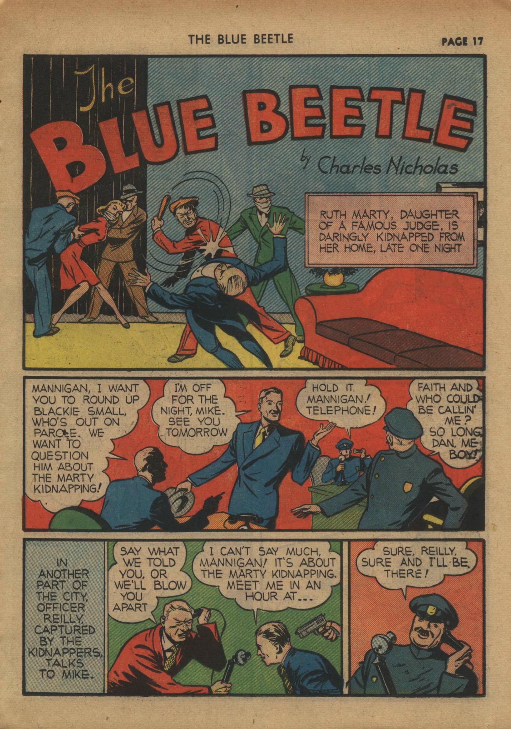 Read online The Blue Beetle comic -  Issue #2 - 19