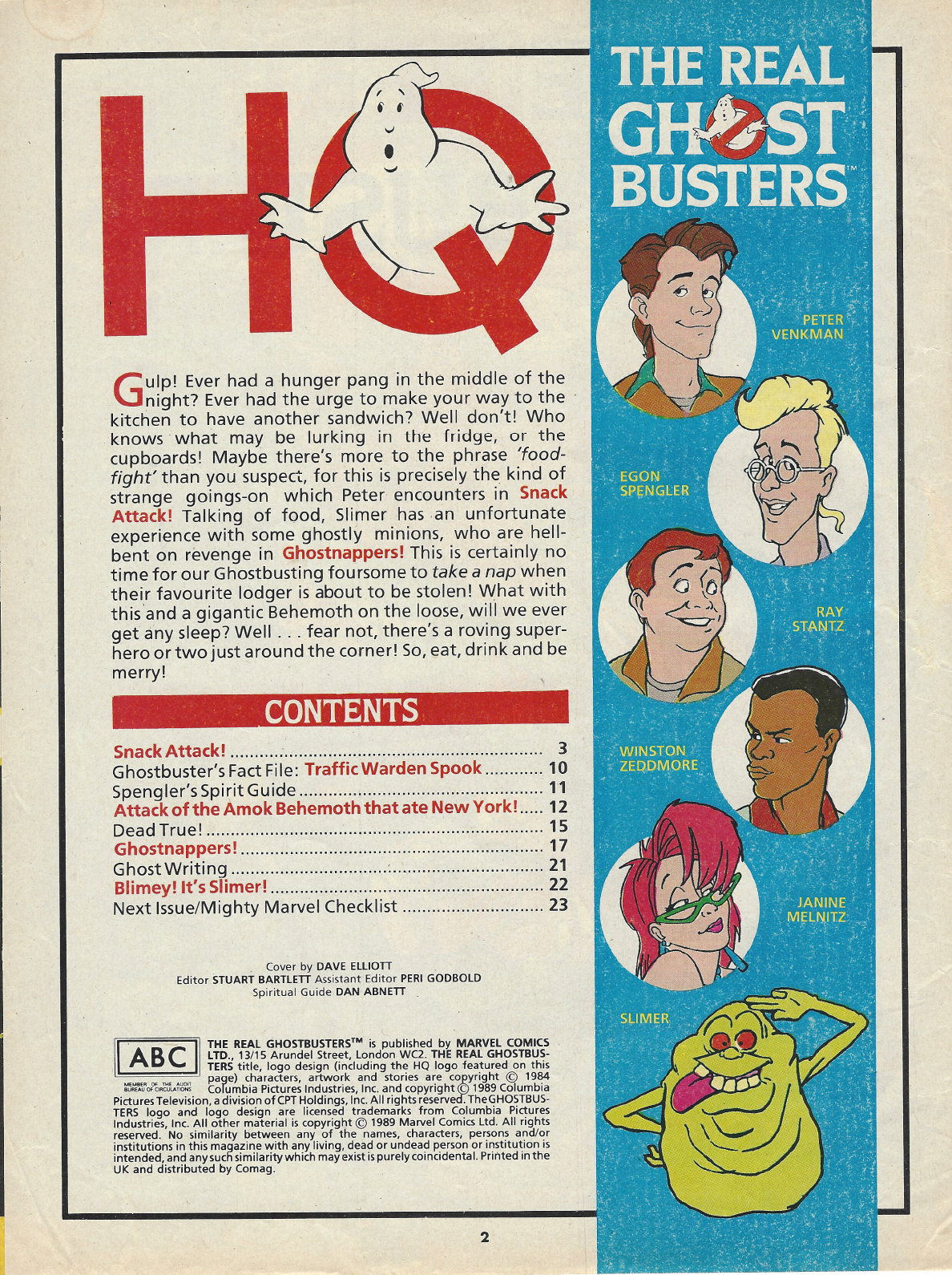 Read online The Real Ghostbusters comic -  Issue #48 - 2
