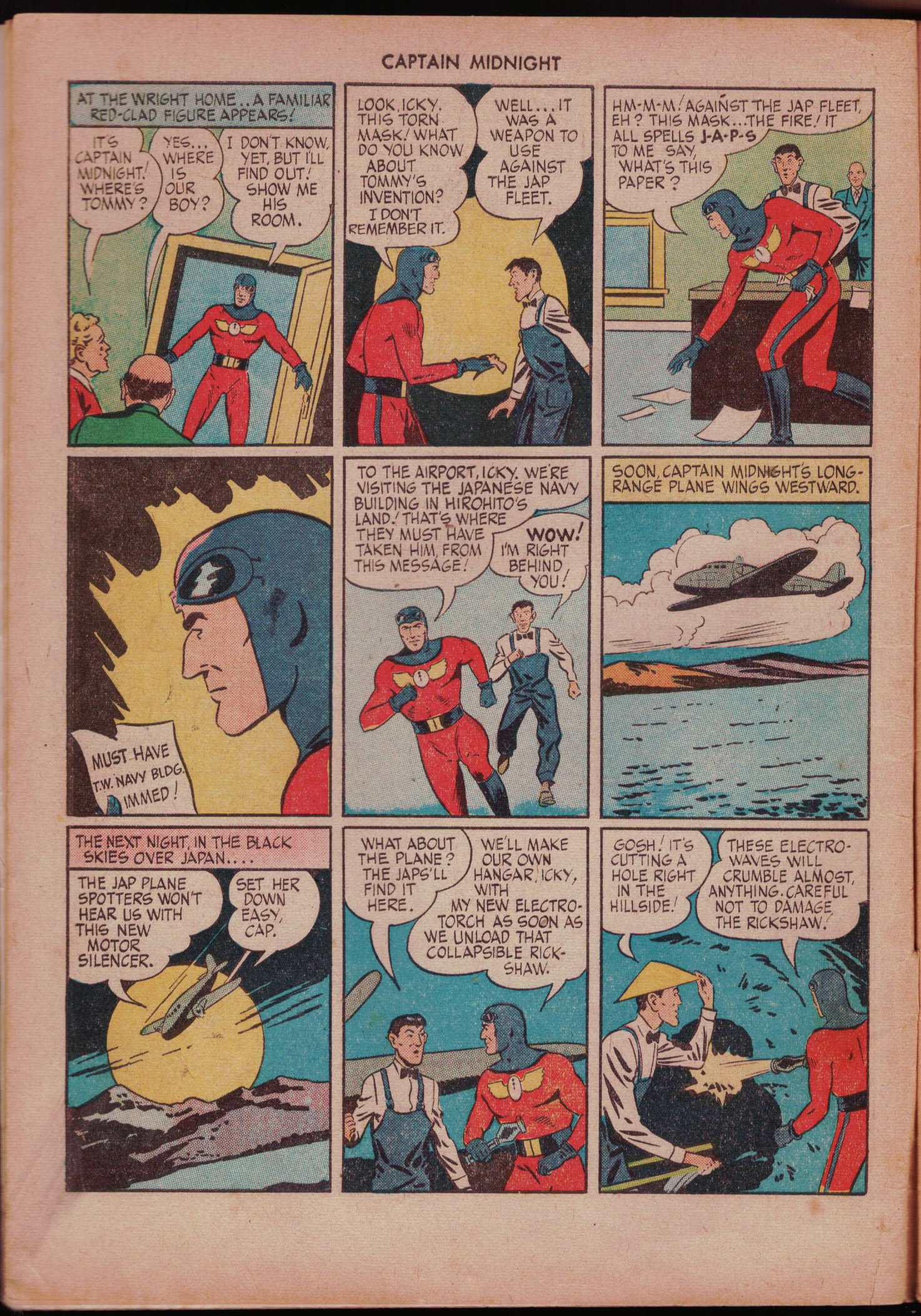 Read online Captain Midnight (1942) comic -  Issue #28 - 6