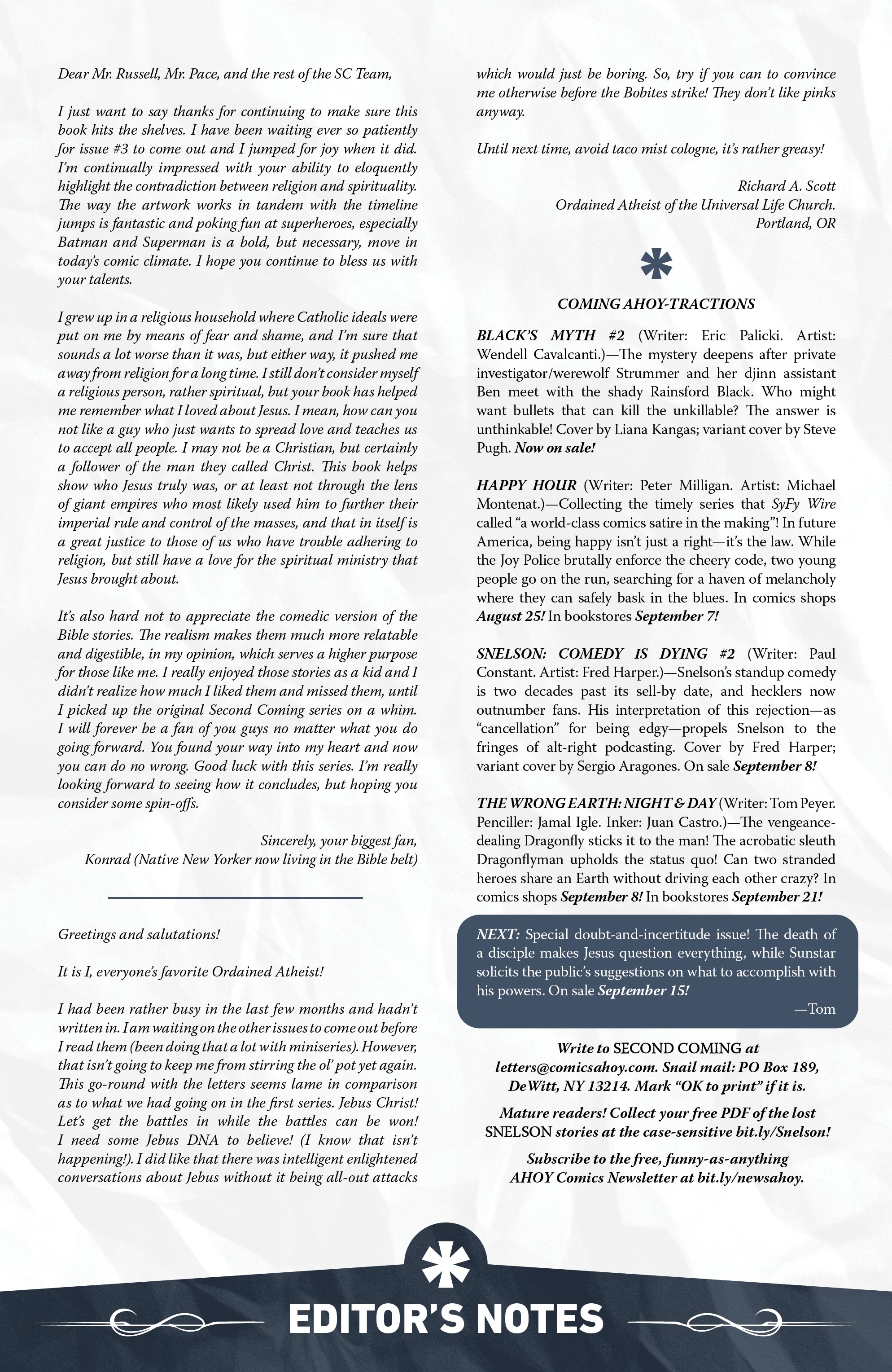 Read online Second Coming: Only Begotten Son comic -  Issue #4 - 25