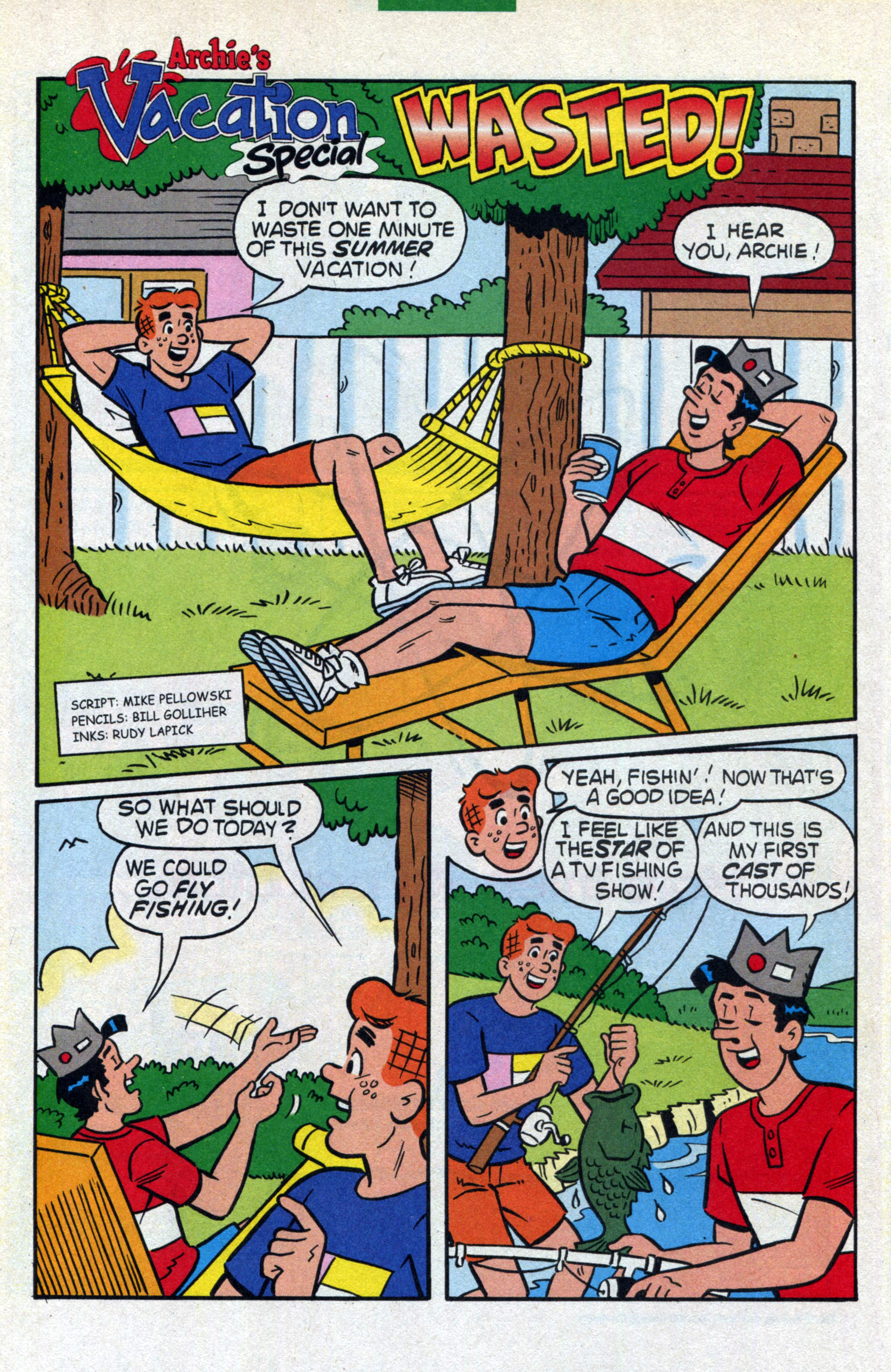 Read online Archie's Vacation Special comic -  Issue #8 - 35