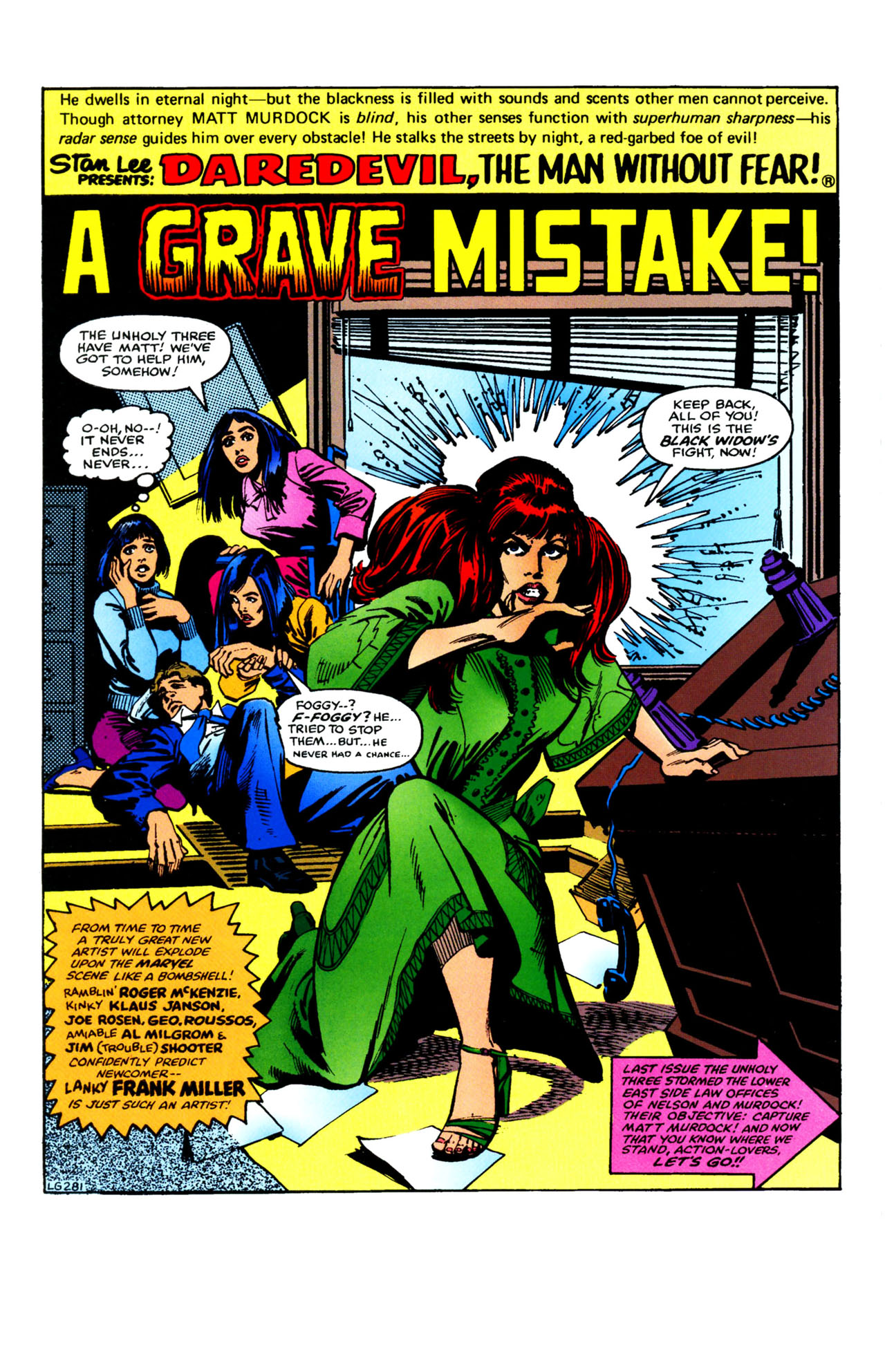 Read online Daredevil Visionaries: Frank Miller comic -  Issue # TPB 1 - 5