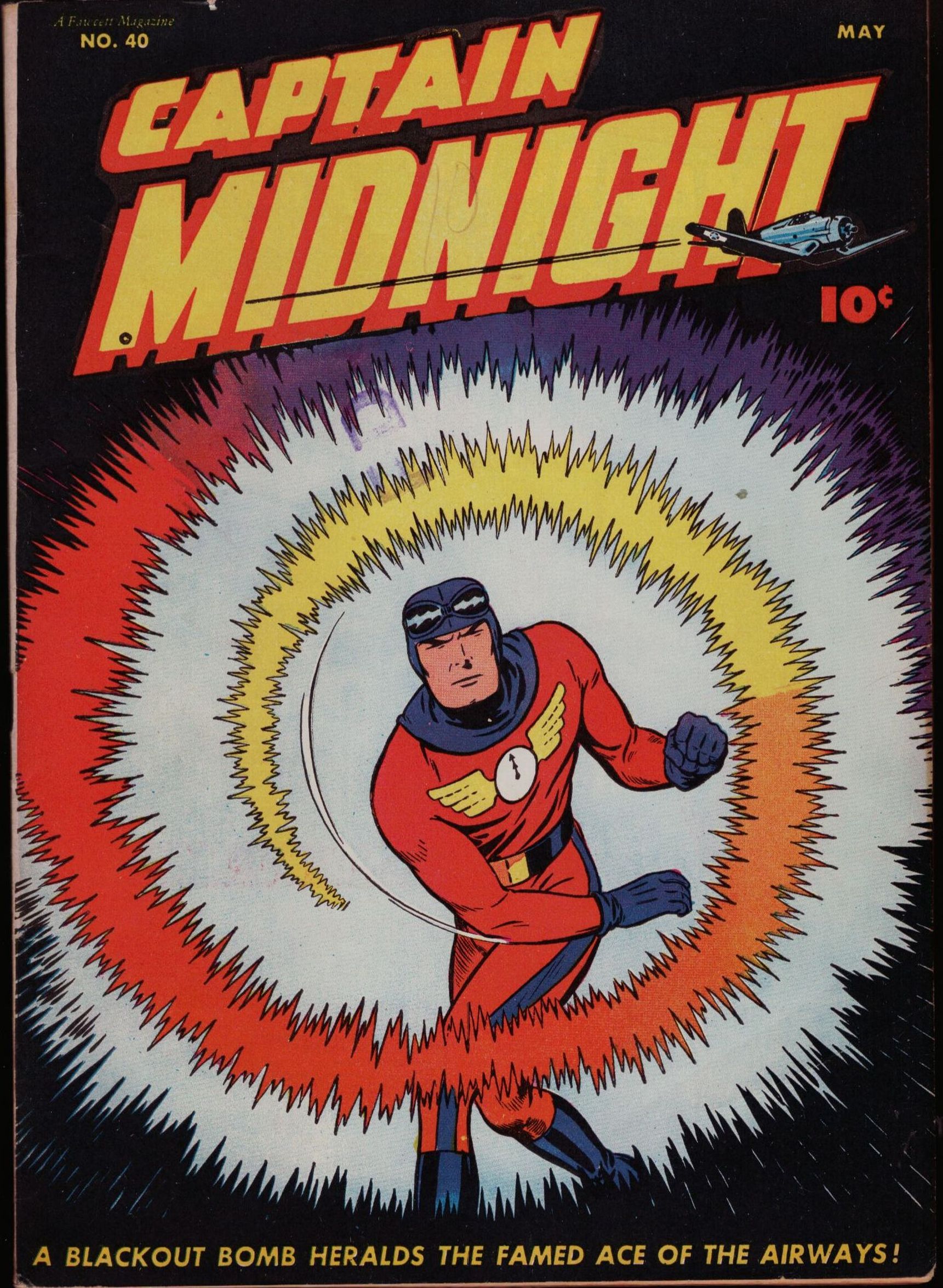 Read online Captain Midnight (1942) comic -  Issue #40 - 1