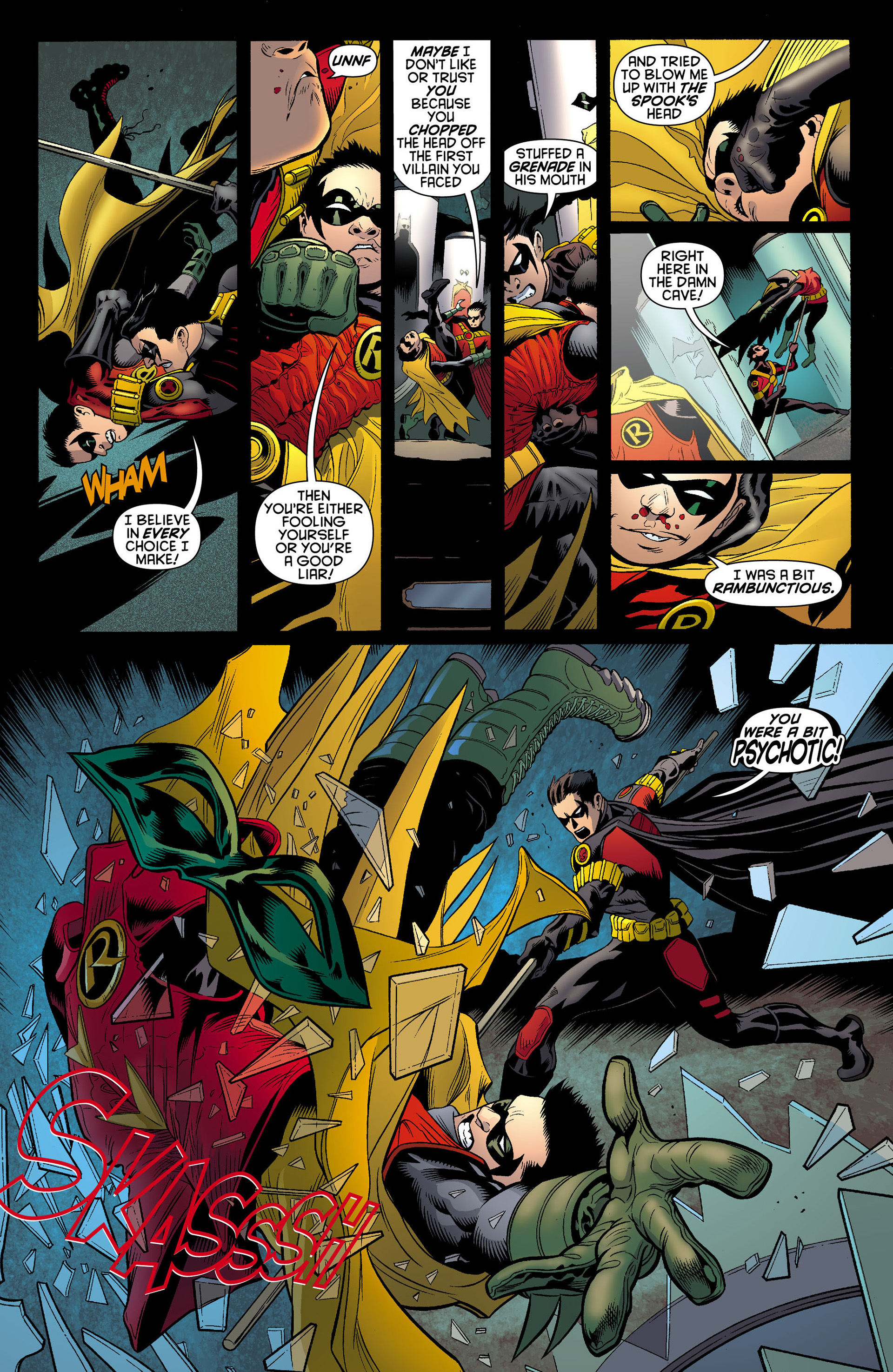 Read online Batman and Robin (2011) comic -  Issue #10 - 18