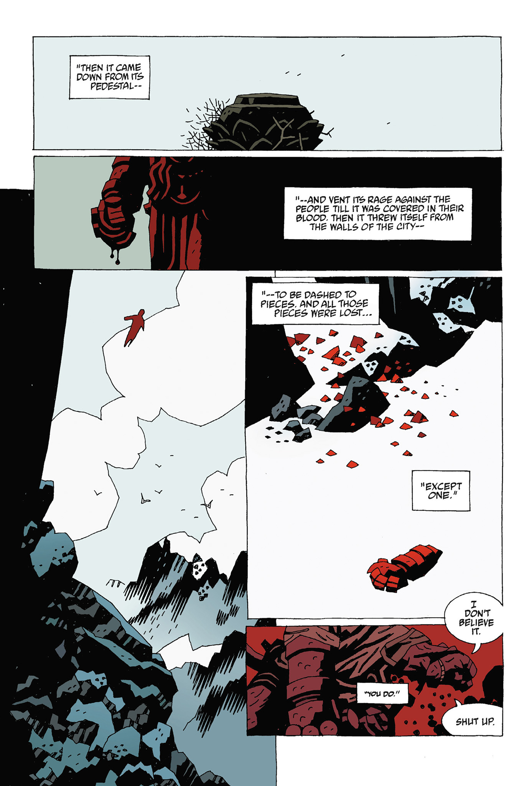 Read online Hellboy: Strange Places comic -  Issue # TPB - 111