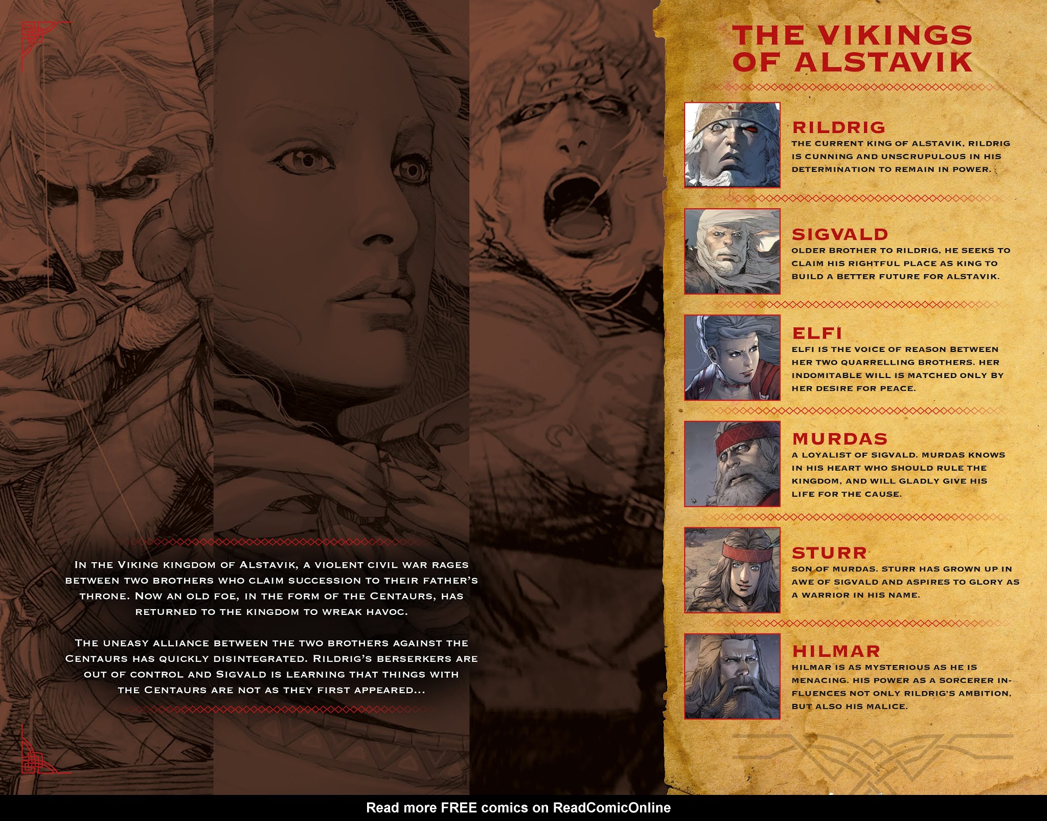 Read online Konungar: War of Crowns comic -  Issue #3 - 2