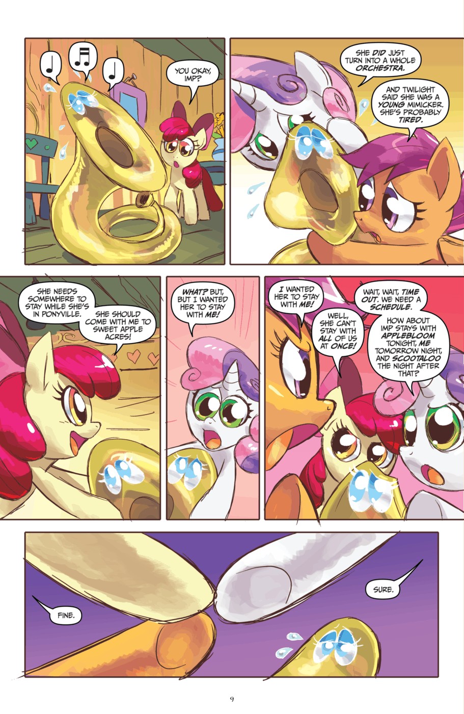 Read online My Little Pony Micro-Series comic -  Issue #7 - 12