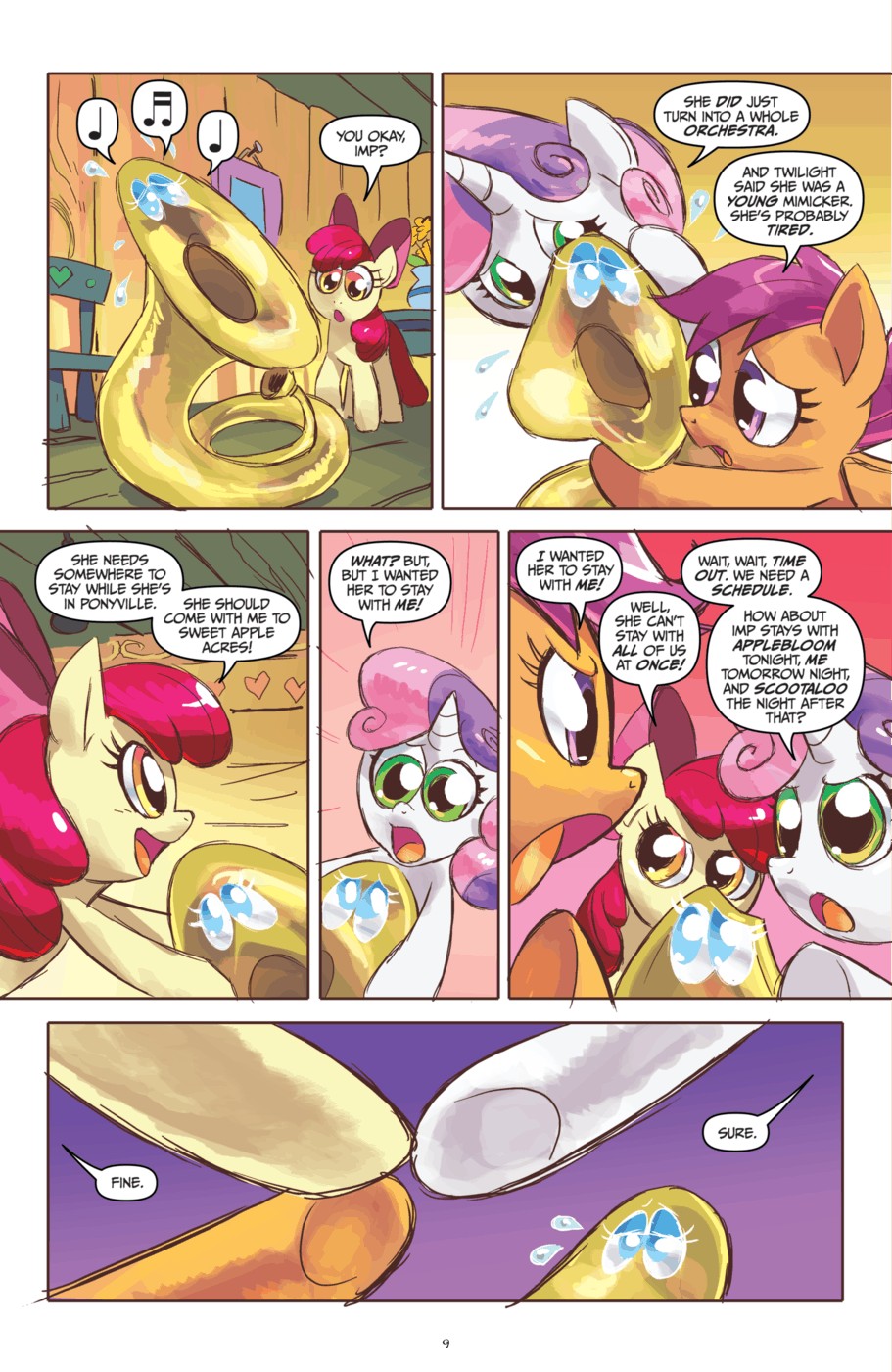 Read online My Little Pony Micro-Series comic -  Issue #7 - 12