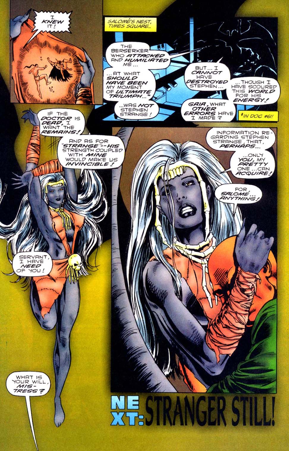 Read online Doctor Strange: Sorcerer Supreme comic -  Issue #64 - 22