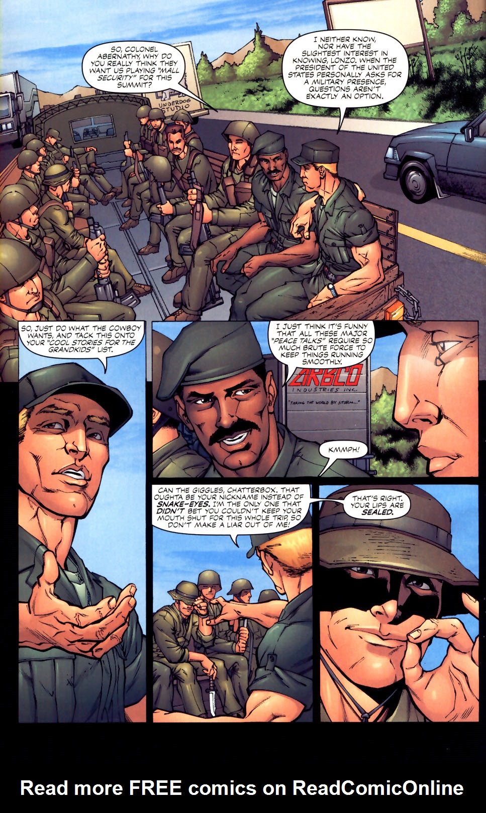 Read online G.I. Joe vs. The Transformers comic -  Issue #1 - 14