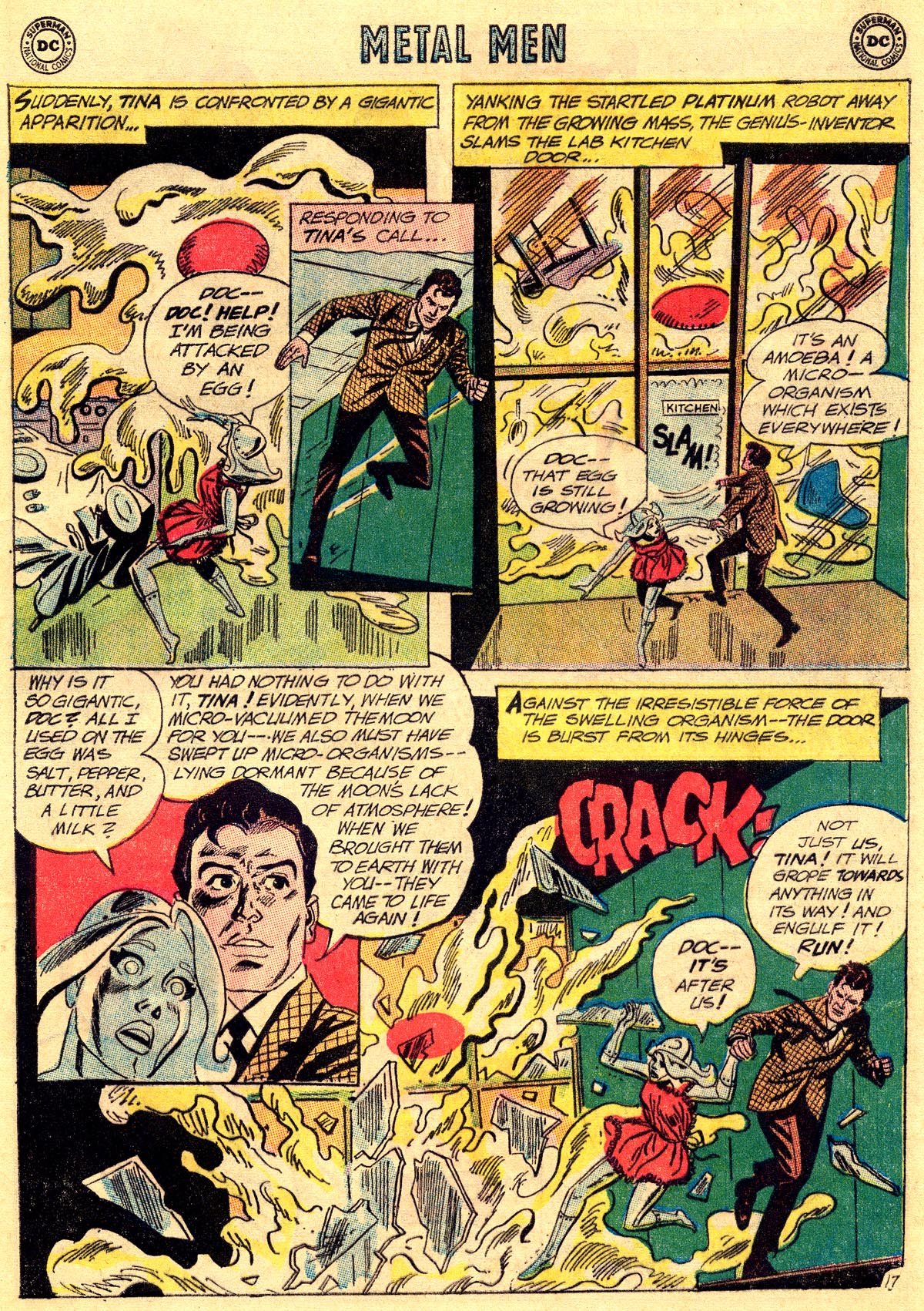 Read online Metal Men (1963) comic -  Issue #3 - 21
