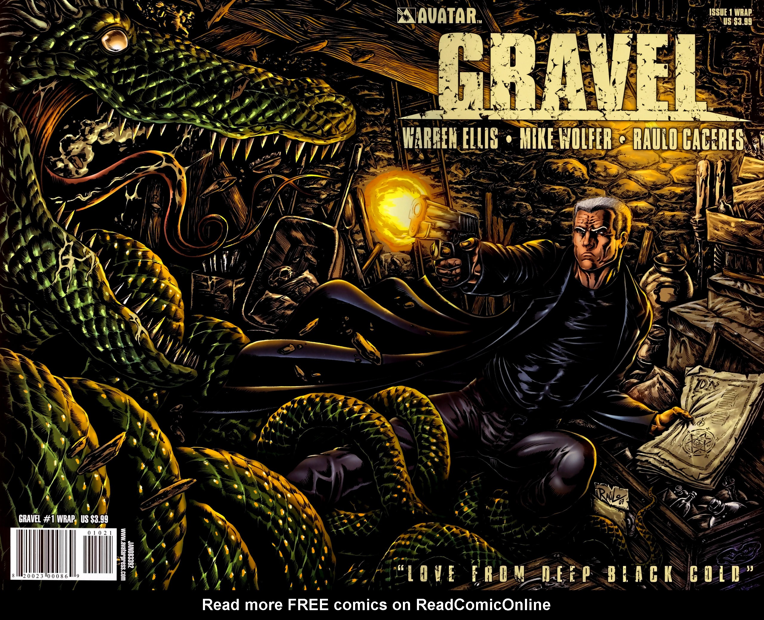 Read online Gravel comic -  Issue #1 - 1