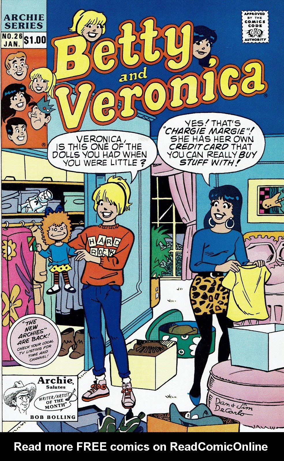 Read online Betty and Veronica (1987) comic -  Issue #26 - 1