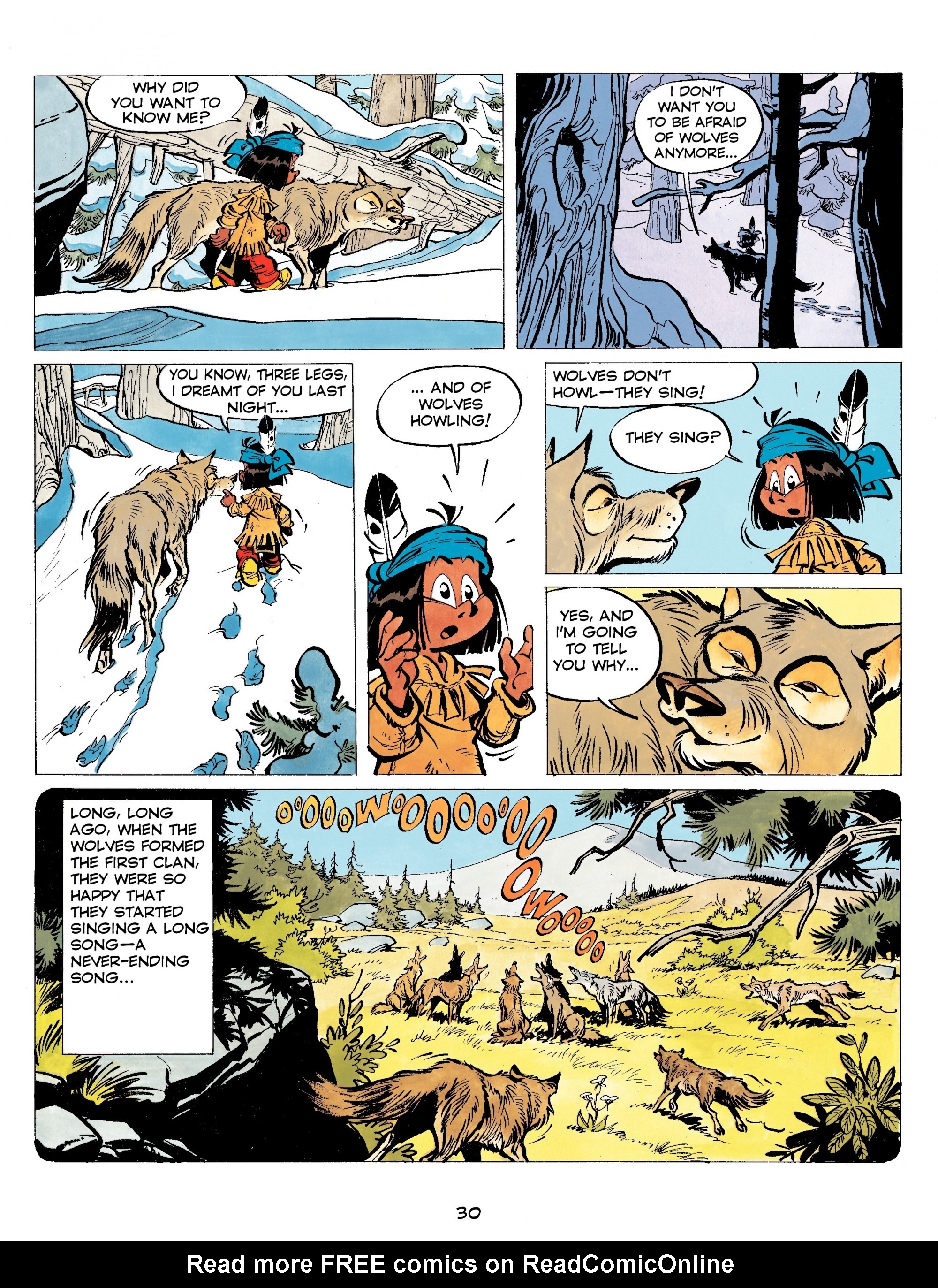 Read online Yakari comic -  Issue #6 - 30