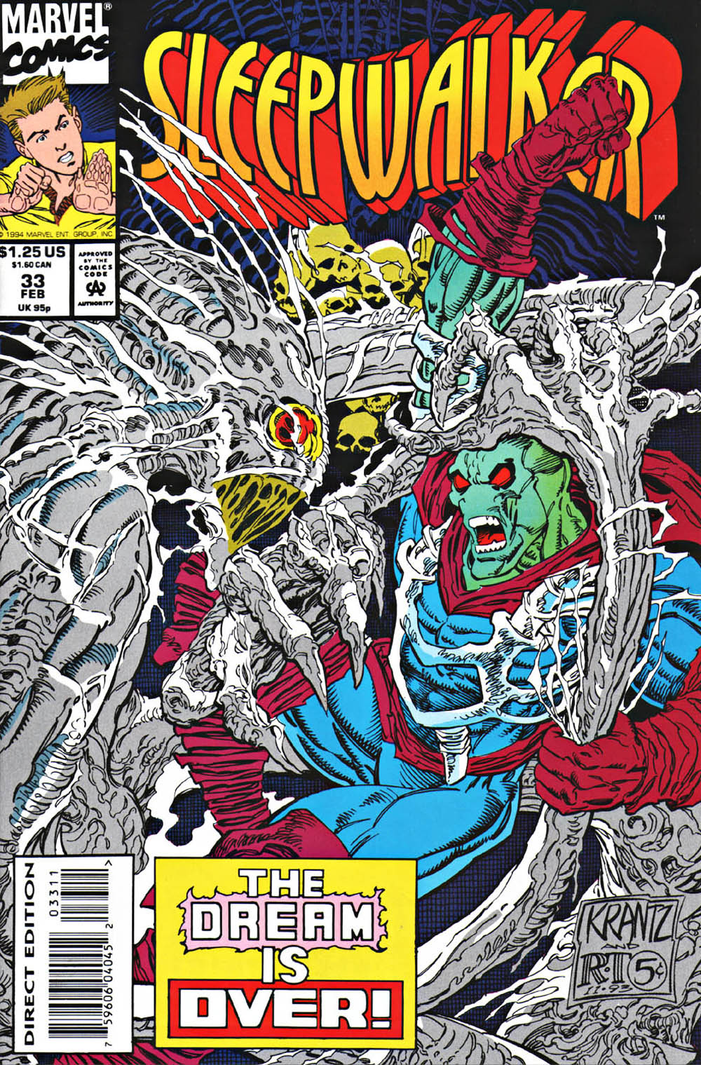 Read online Sleepwalker comic -  Issue #33 - 1