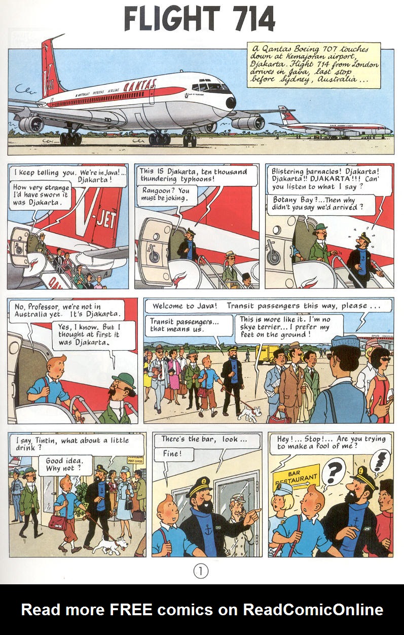 Read online The Adventures of Tintin comic -  Issue #22 - 2