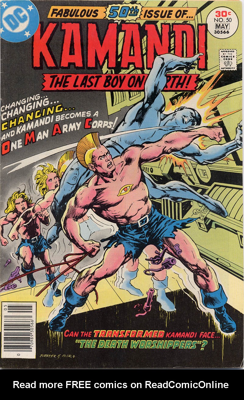 Read online Kamandi, The Last Boy On Earth comic -  Issue #50 - 1