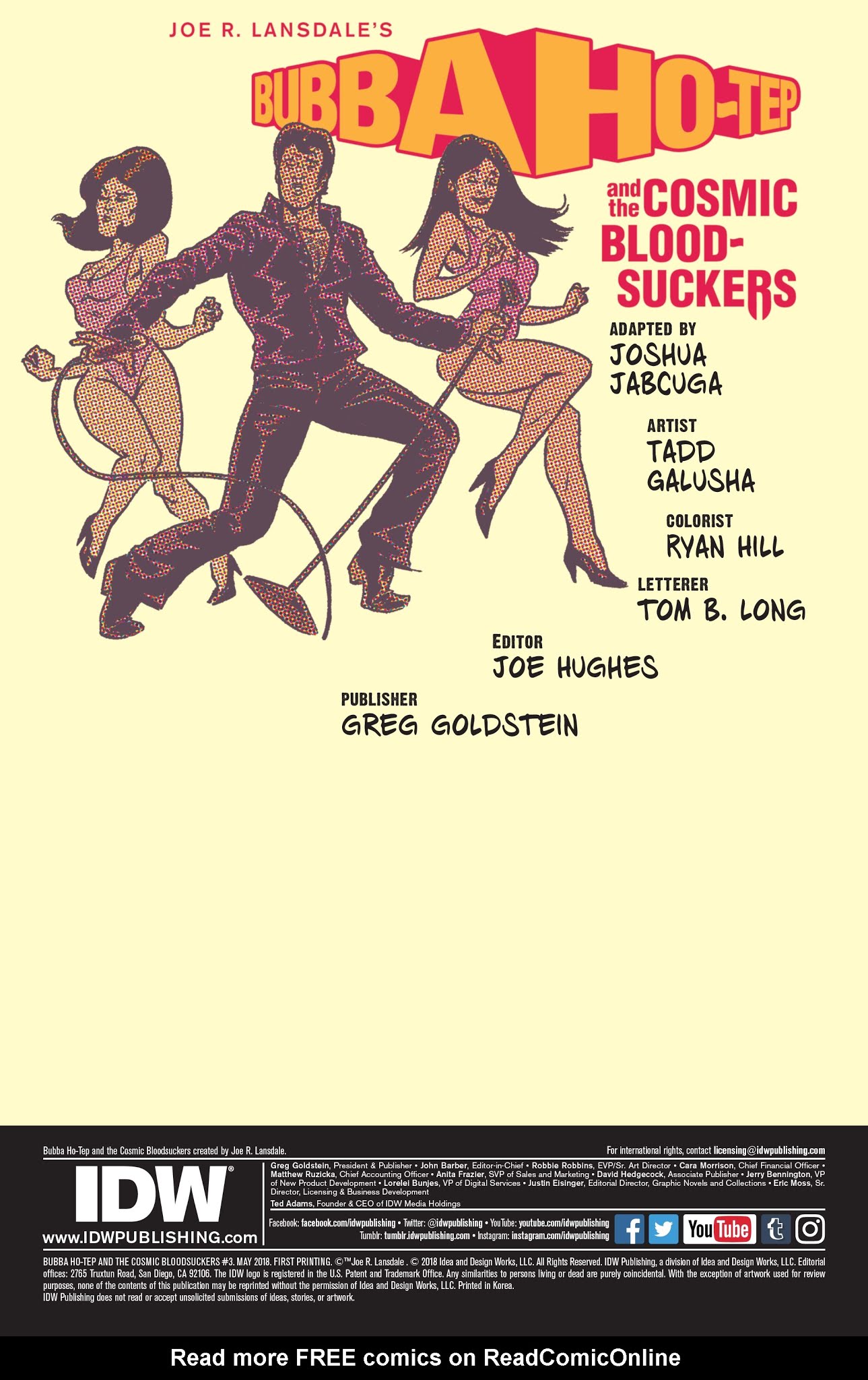 Read online Bubba Ho-Tep and the Cosmic Blood-Suckers comic -  Issue #3 - 2