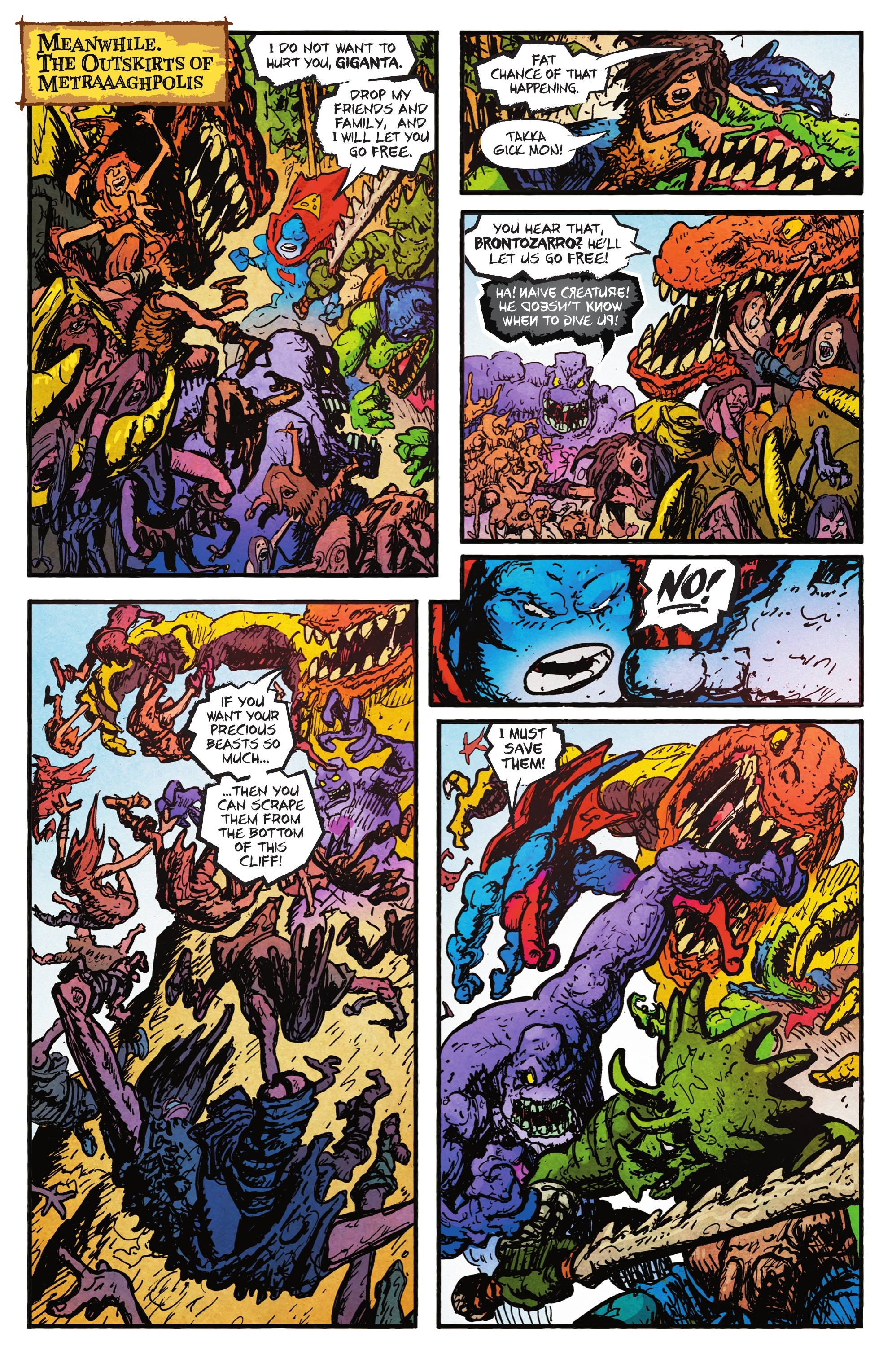 Read online The Jurassic League comic -  Issue #3 - 9