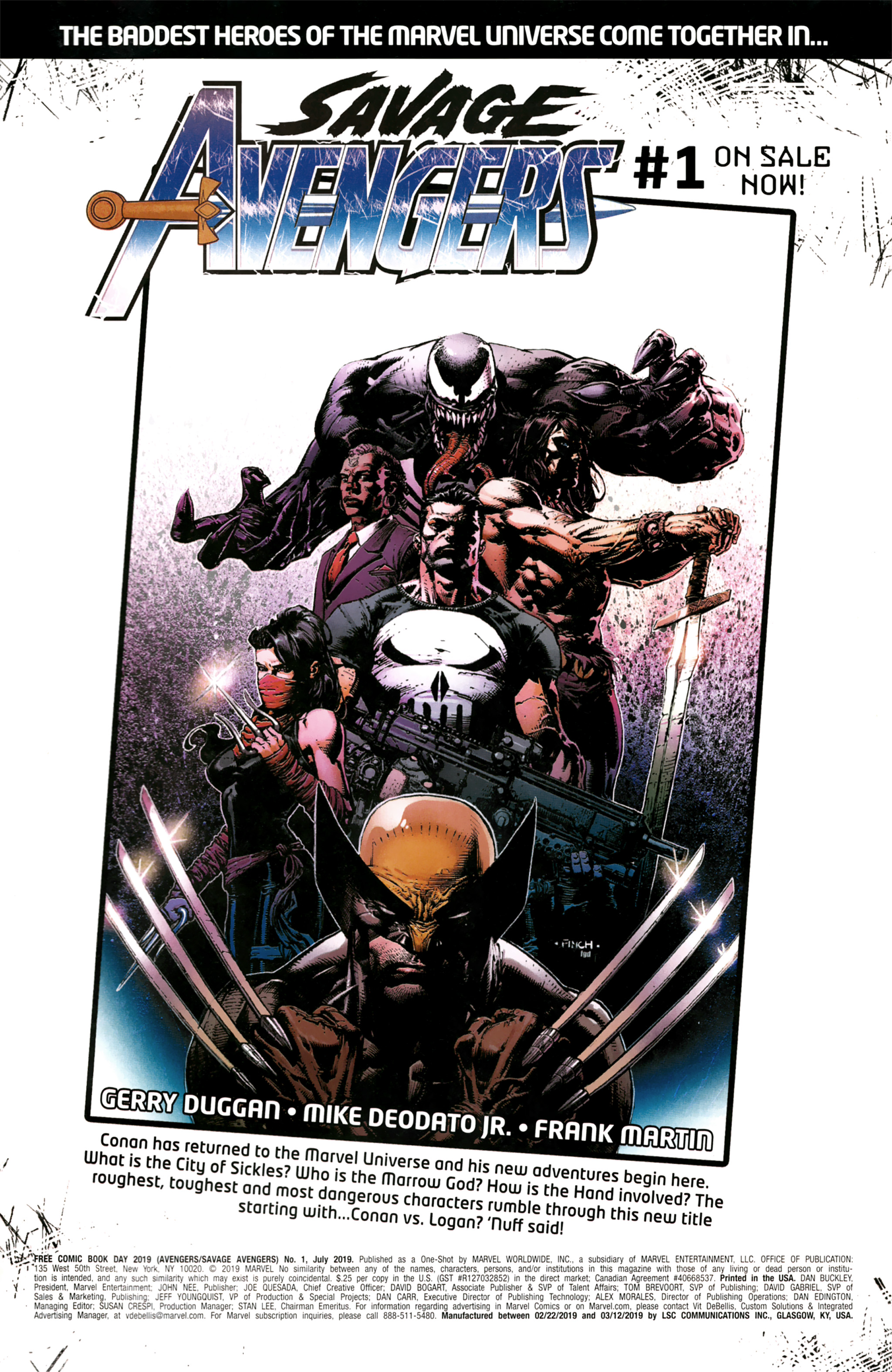 Read online Free Comic Book Day 2019 comic -  Issue # Avengers - 22