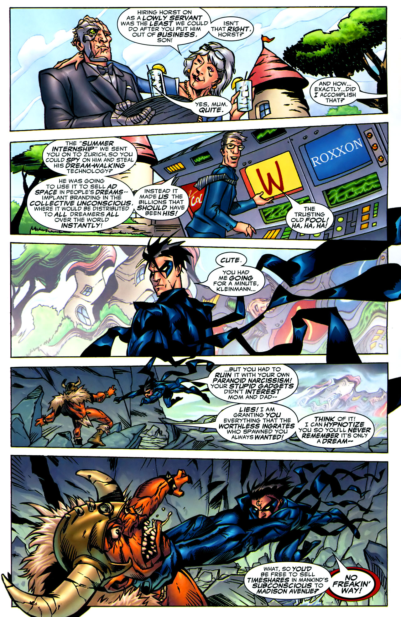 Read online Untold Tales Of The New Universe: Nightmask comic -  Issue # Full - 17
