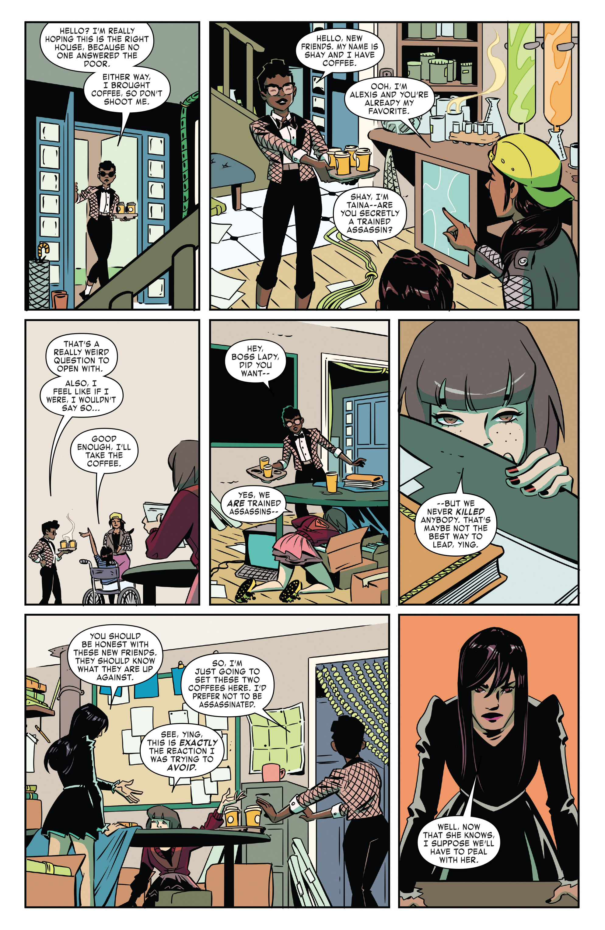 Read online The Unstoppable Wasp comic -  Issue #5 - 9