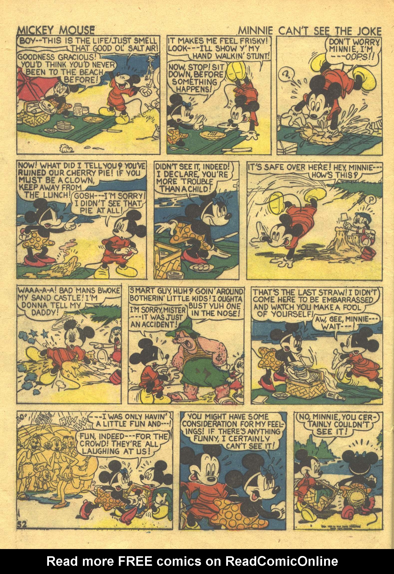 Read online Walt Disney's Comics and Stories comic -  Issue #16 - 54