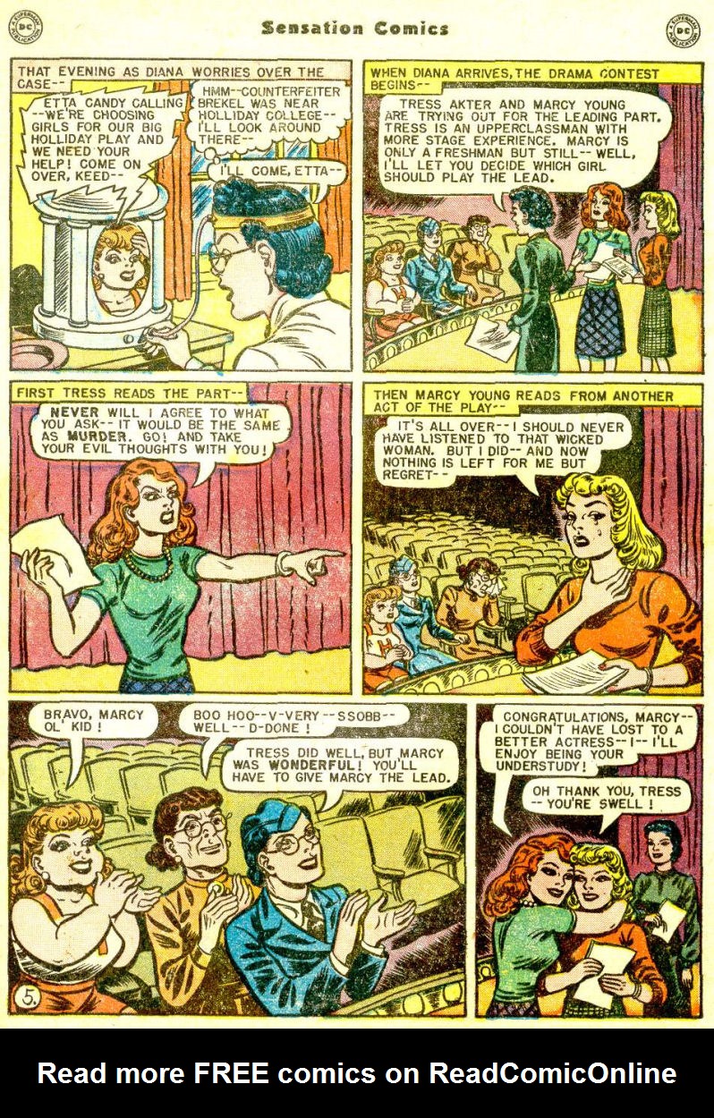 Read online Sensation (Mystery) Comics comic -  Issue #77 - 7