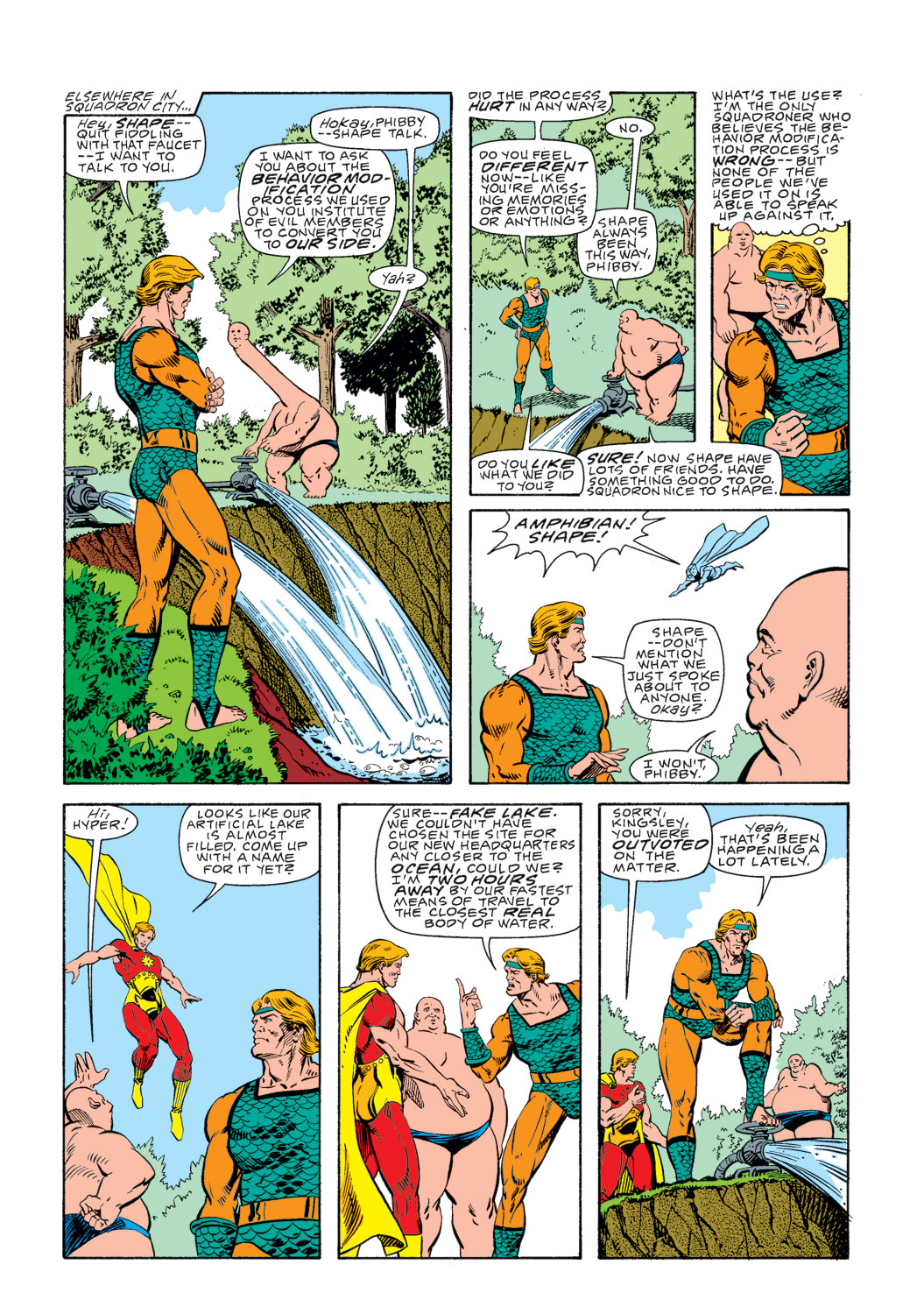 Read online Squadron Supreme (1985) comic -  Issue #6 - 7