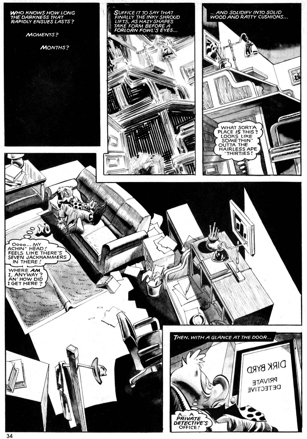 Read online Howard the Duck (1979) comic -  Issue #9 - 34