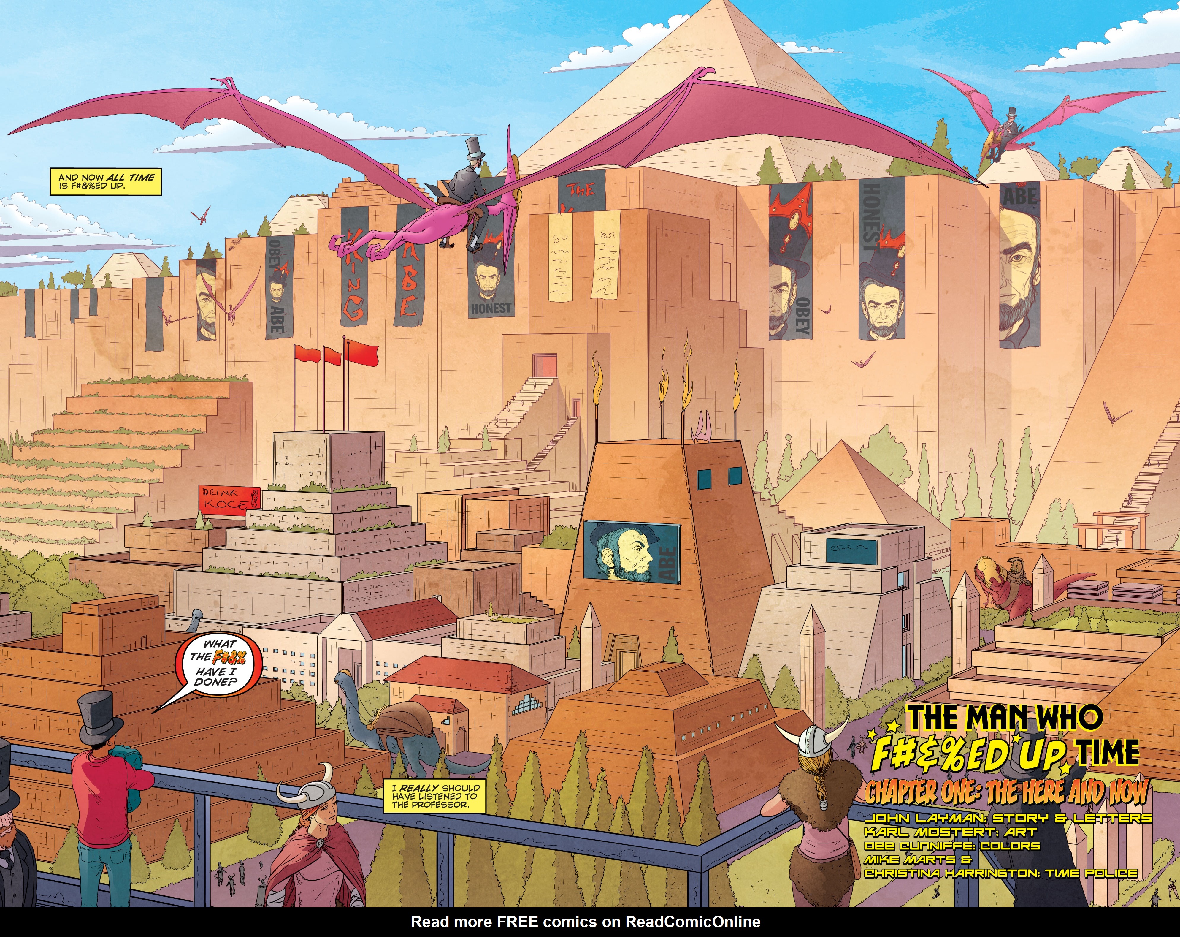 Read online The Man Who Effed Up Time comic -  Issue #1 - 6