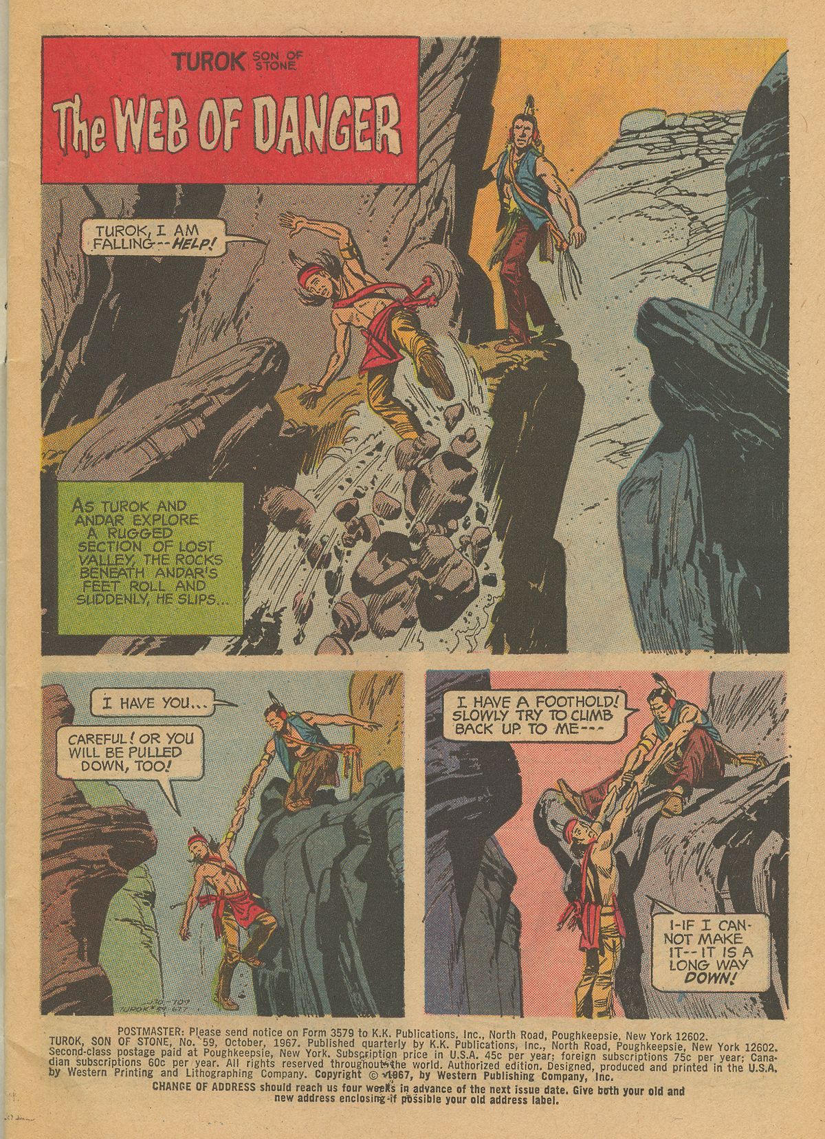 Read online Turok, Son of Stone comic -  Issue #59 - 3