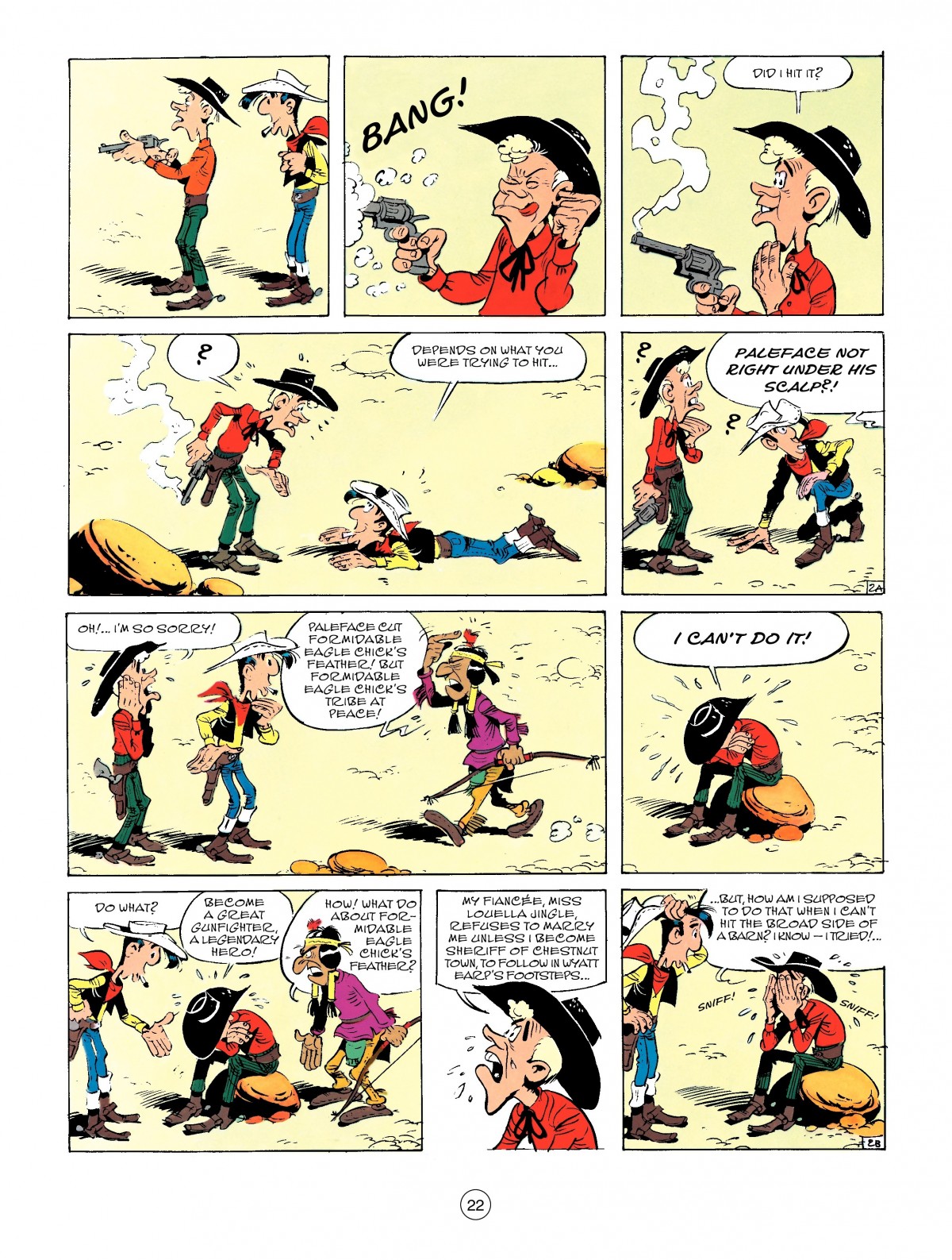 Read online A Lucky Luke Adventure comic -  Issue #50 - 22