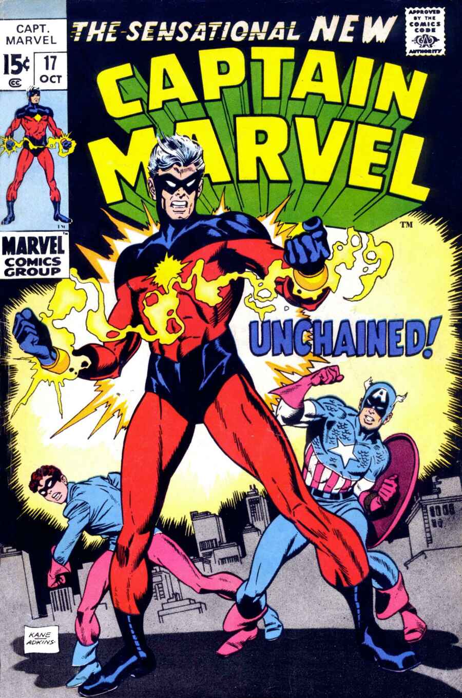 Captain Marvel (1968) Issue #17 #17 - English 1