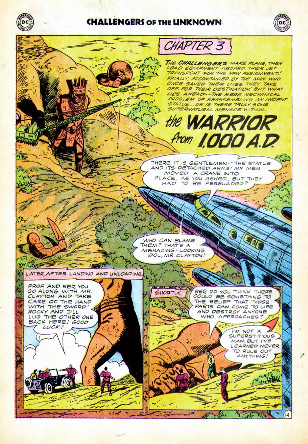 Read online Challengers of the Unknown (1958) comic -  Issue #31 - 20