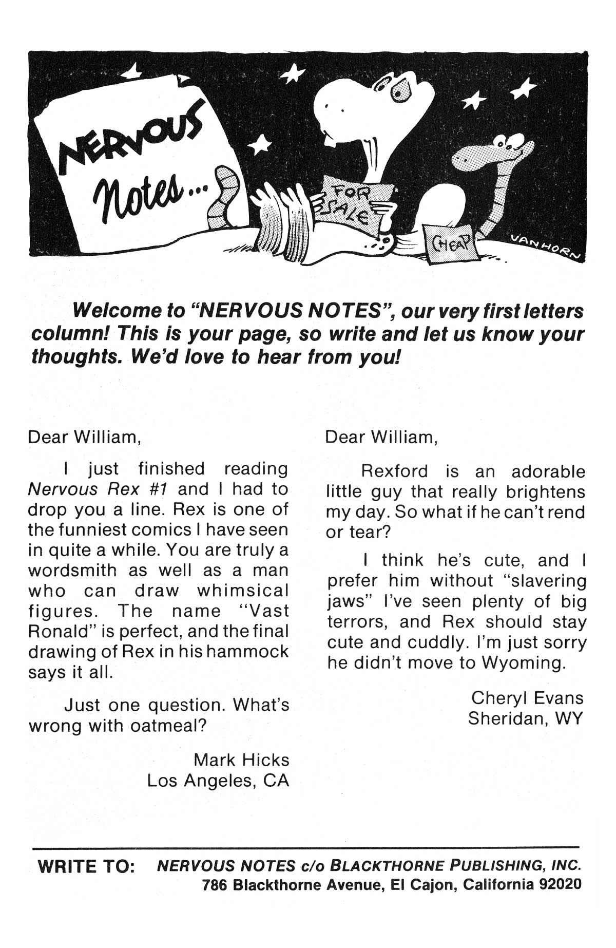 Read online Nervous Rex comic -  Issue #3 - 14