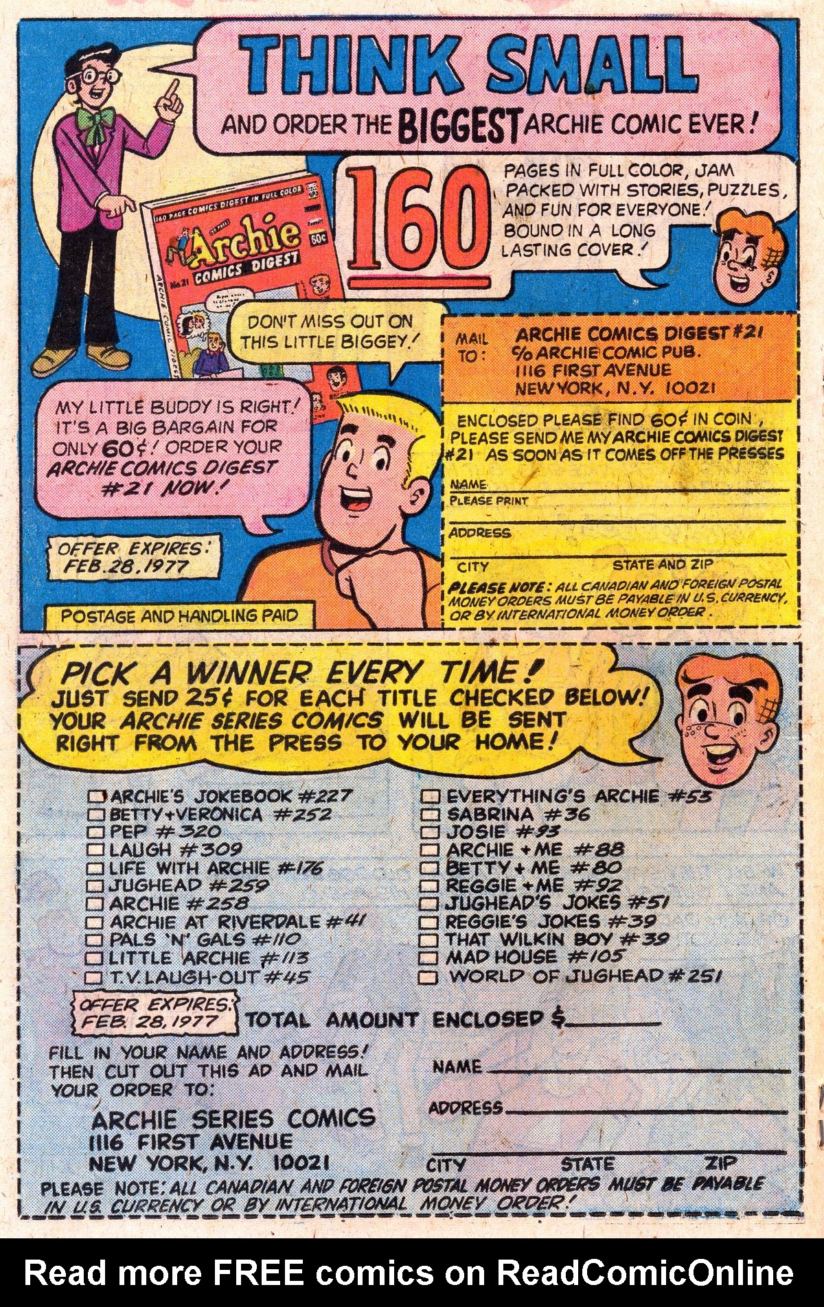 Read online Life With Archie (1958) comic -  Issue #175 - 14